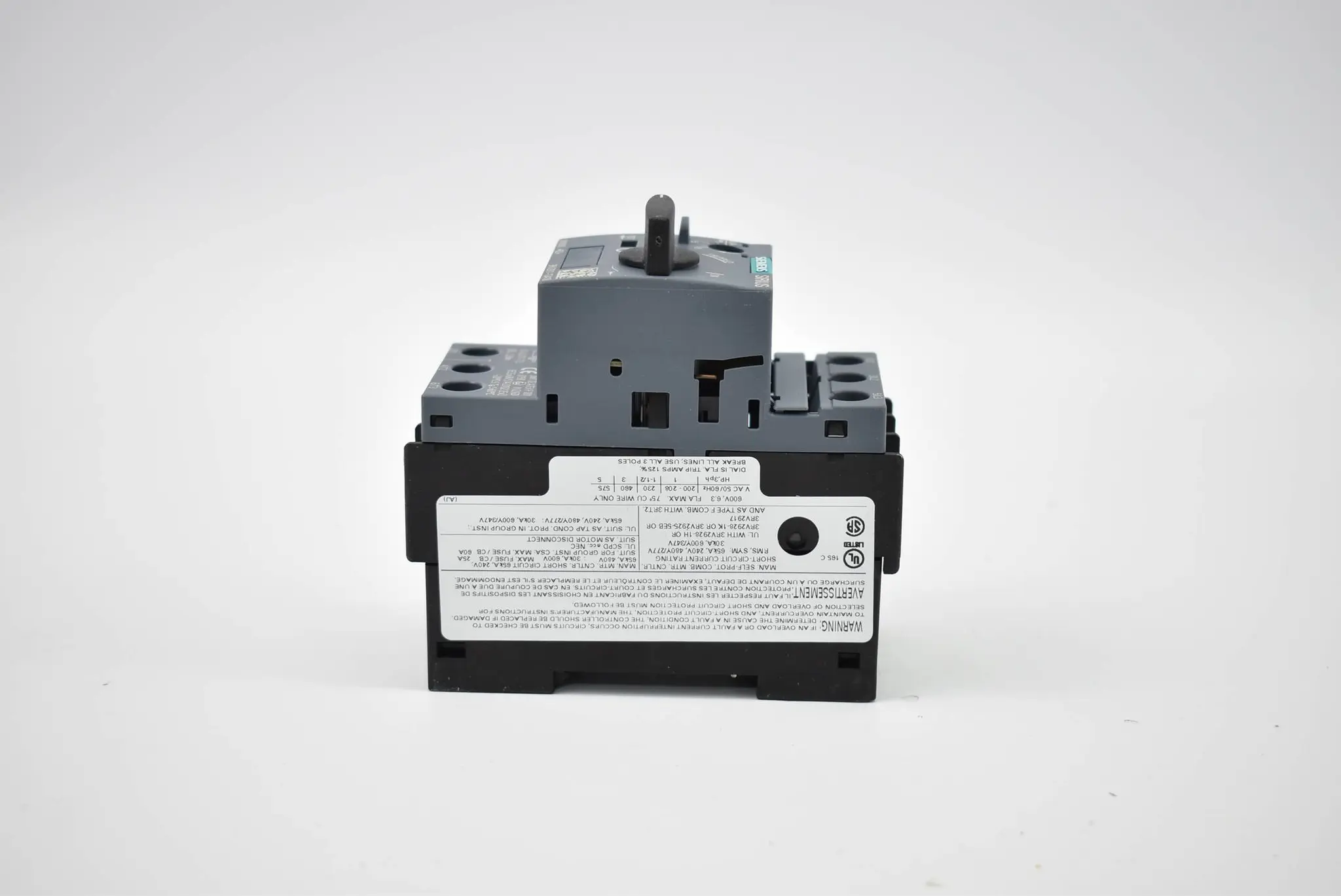 Produktfoto 1 von Siemens Sirius Leistungsschalter Bg. S00 3RV2011-1GA10 ( 3RV2 011-1GA10 )