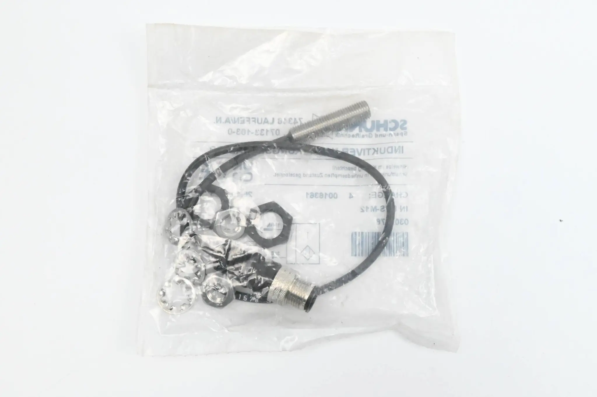 Produktfoto 1 von Schunk IN 80-S-M12 Induktiver Näherungsschalter ( 301578 )