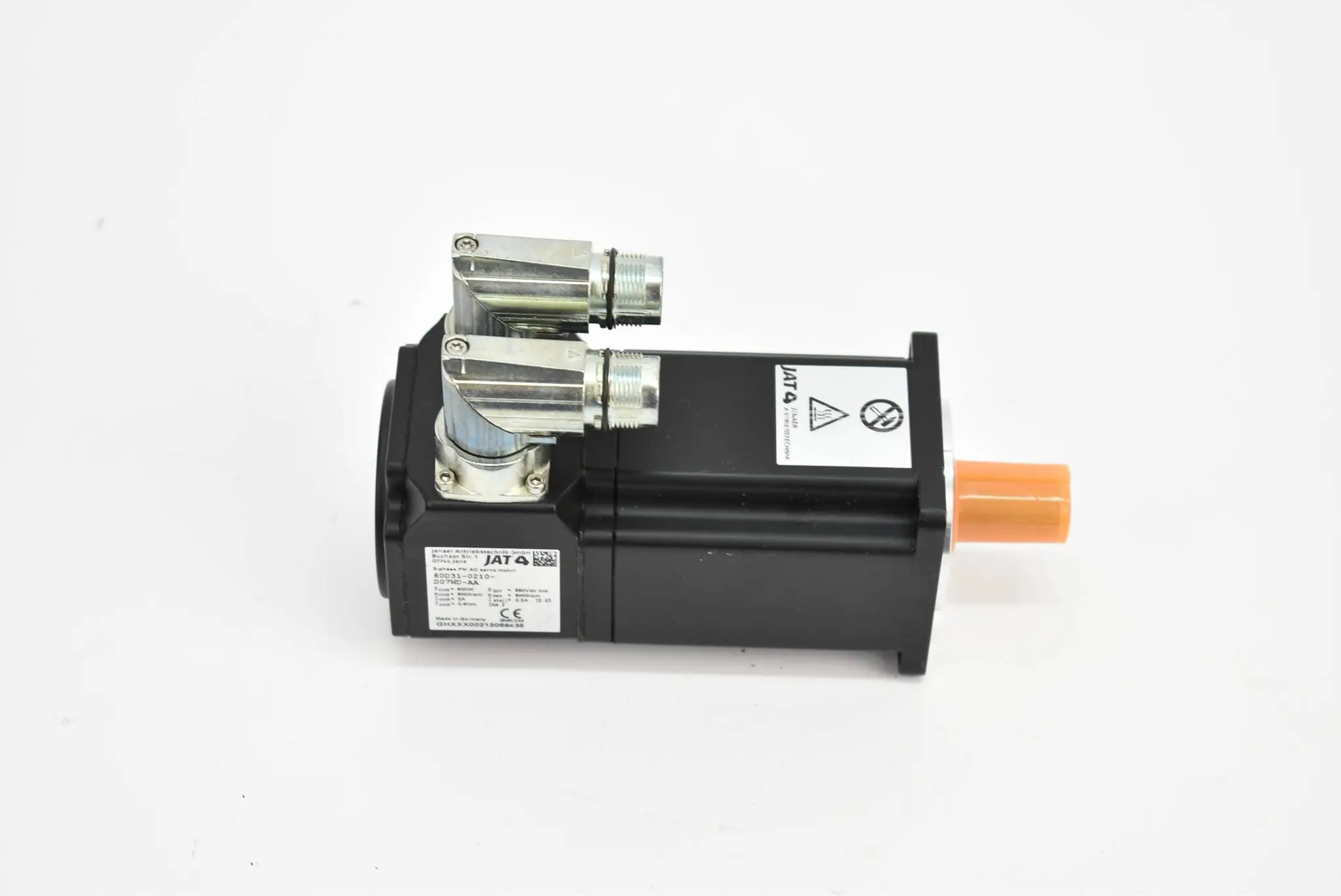 Produktfoto 1 von Jenaer Antriebstechnik JAT 3-phase PM AC servo motor 60D31-0210-D07WD-AA