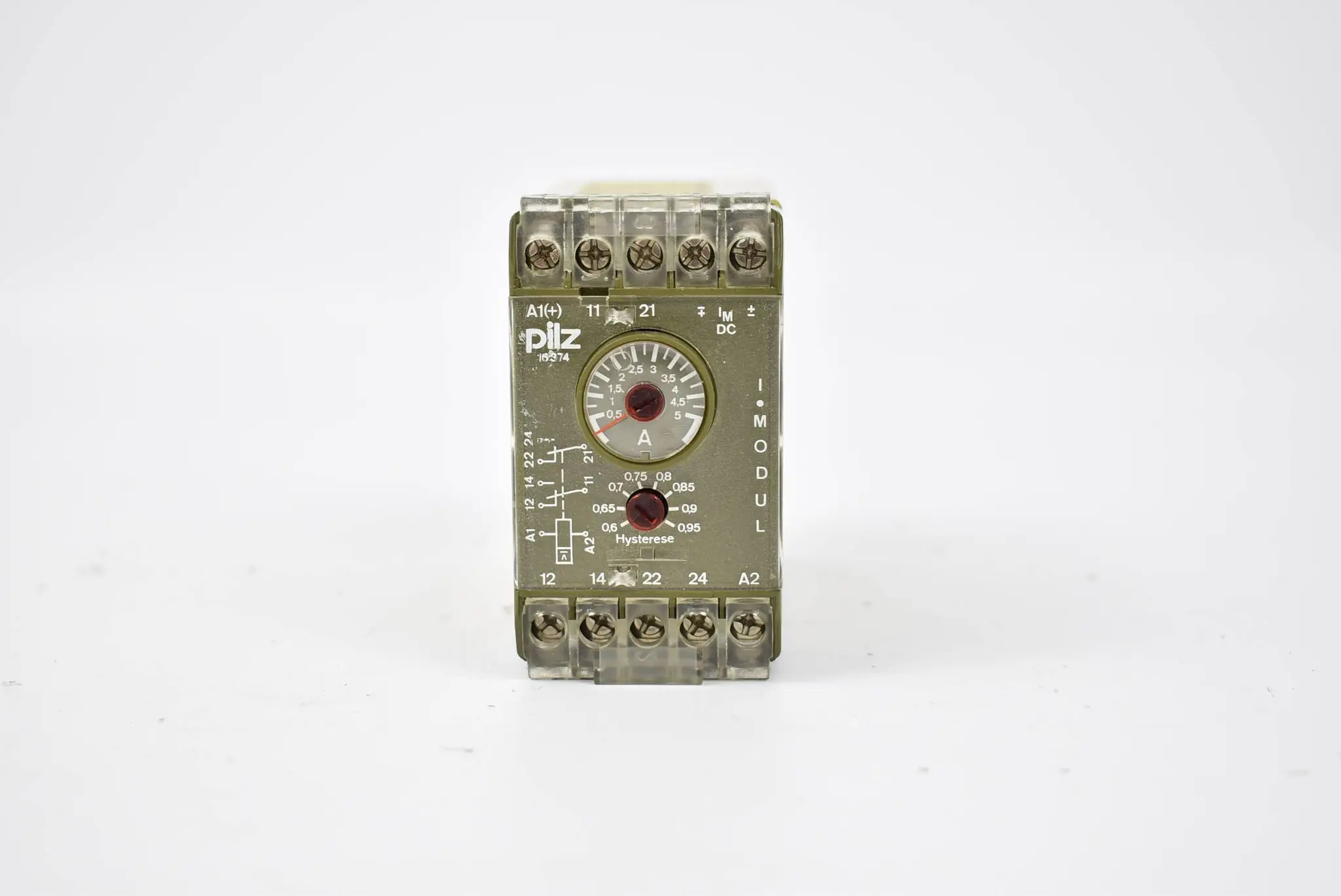 Produktfoto 1 von Pilz Sicherheitsschaltgerät 3,5VA 50-60Hz 8A 1100VA P1I-1NB/220V/2U ( 478064 )