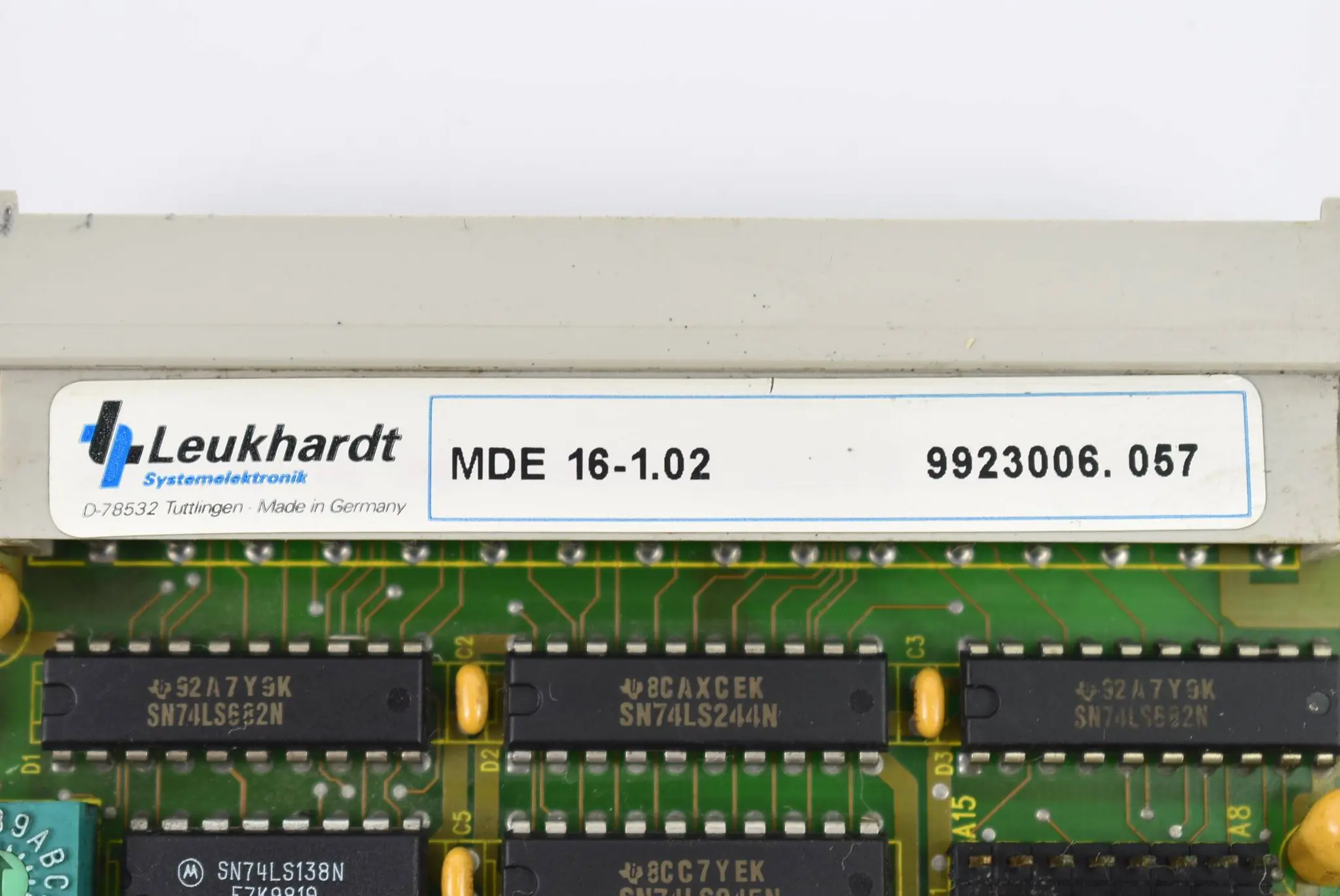 Produktfoto 1 von Leukhardt MDE16 PCB-Karte MDE16-1.02 ( 9923006.057 )