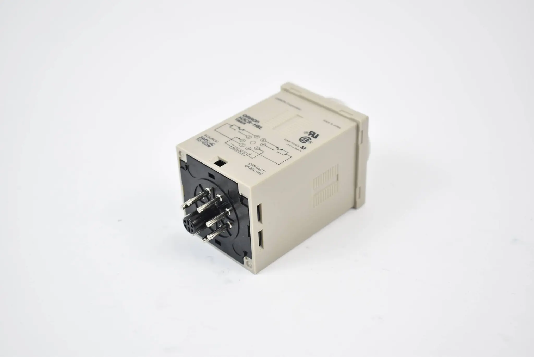 Produktfoto 1 von Omron Timer Power off Delay H3CR-H 8L 24VDC/AC Time Range M 0.6 / 1.2 / 6 / 12 m
