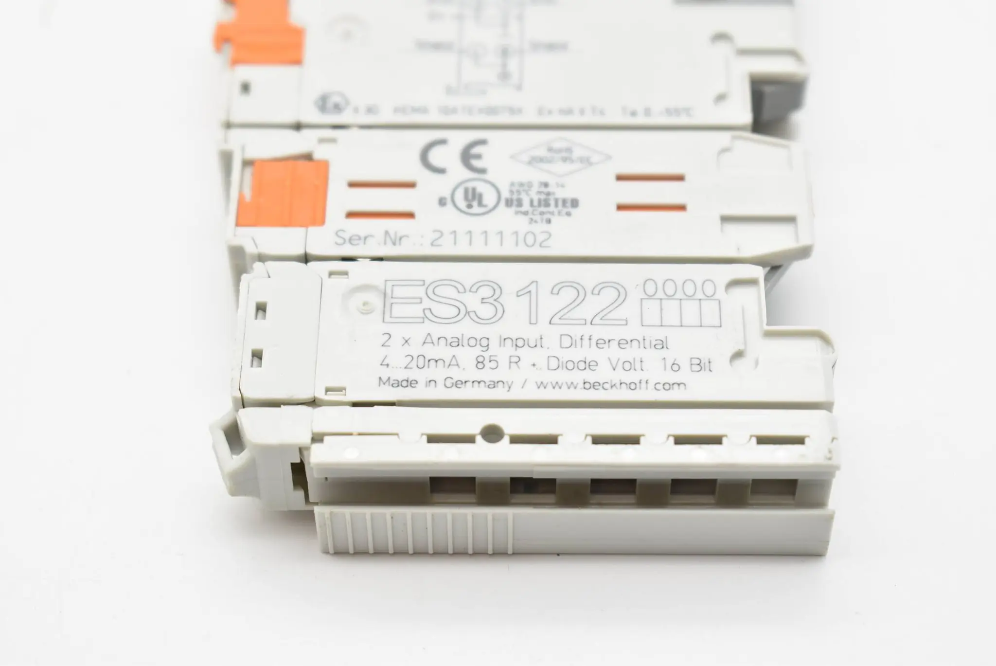 Produktfoto 1 von Beckhoff 2-Kanal Analog Eingang ES3122 ( ES 3122 )
