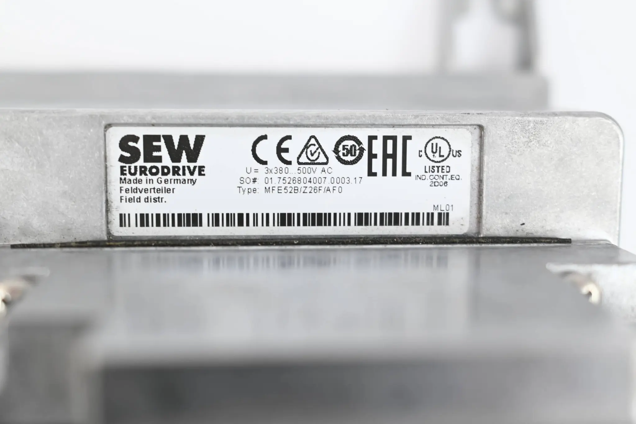 Produktfoto 1 von SEW-Eurodrive Feldverteiler MFE52B/Z26F/AF0