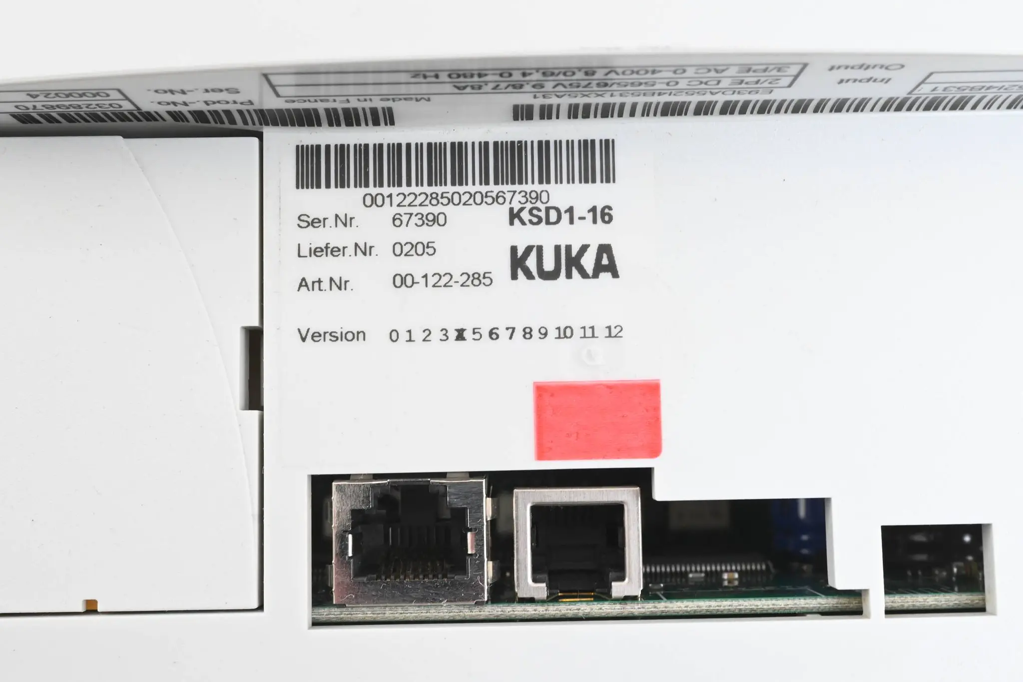 Produktfoto 1 von KUKA Lenze Servo Drive KSD1-16 E93DA552I4B531 ( 13314848 ) E93DA552I4B531XX5A31