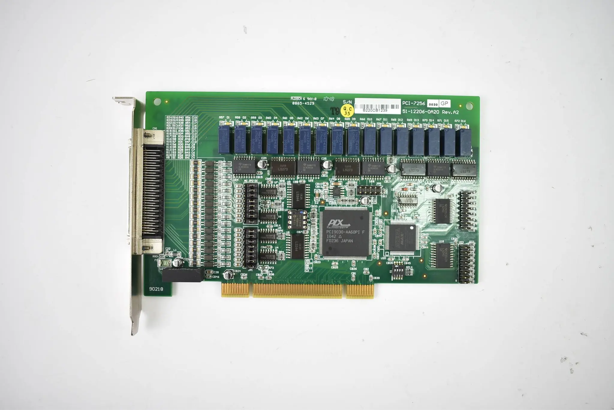 Produktfoto 1 von Plotech Adlink Datenerfassungskarte PCI-7256-0030-GP Rev. A2 ( PCI-7256 )