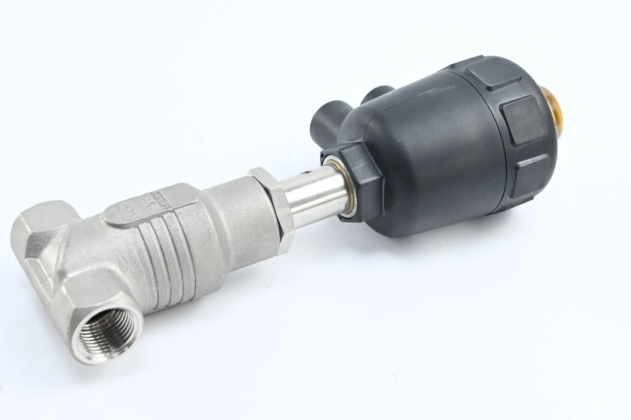 Produktfoto 1 von Bürkert 2/2-Wege Kolbensteuer Geradsitzventil 2012 A 8,0 PTFE VA ( 00183917 )