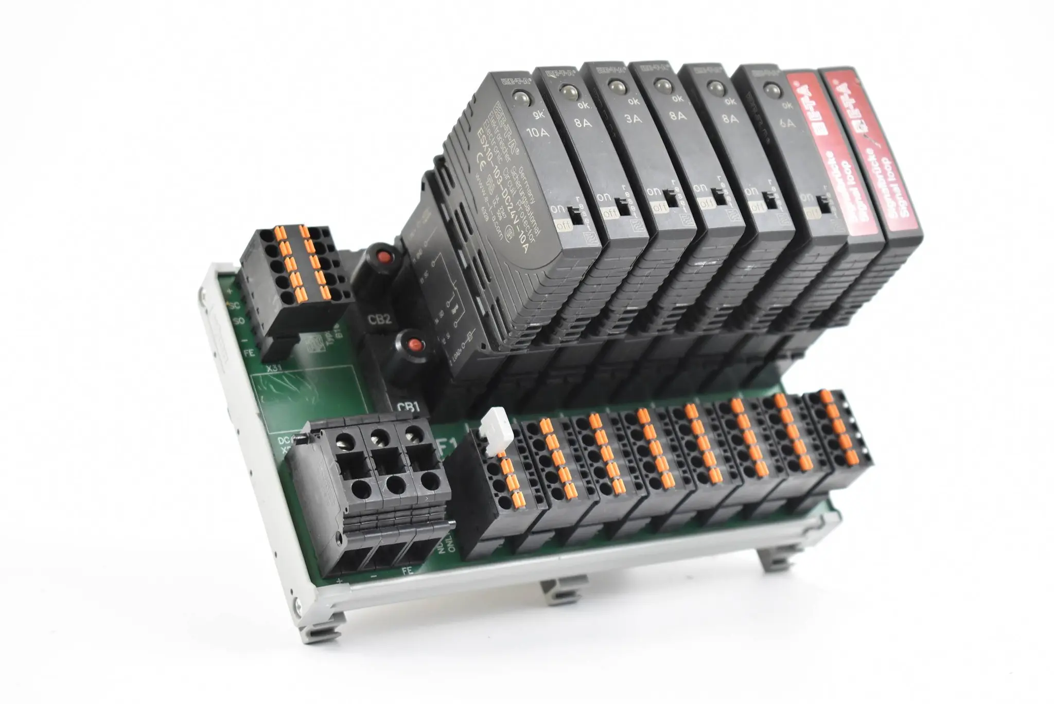 Produktfoto 1 von E-T-A ETA Stromverteilungssystem konfiguriert SVS02-08 inkl. ESX10, SB-S11