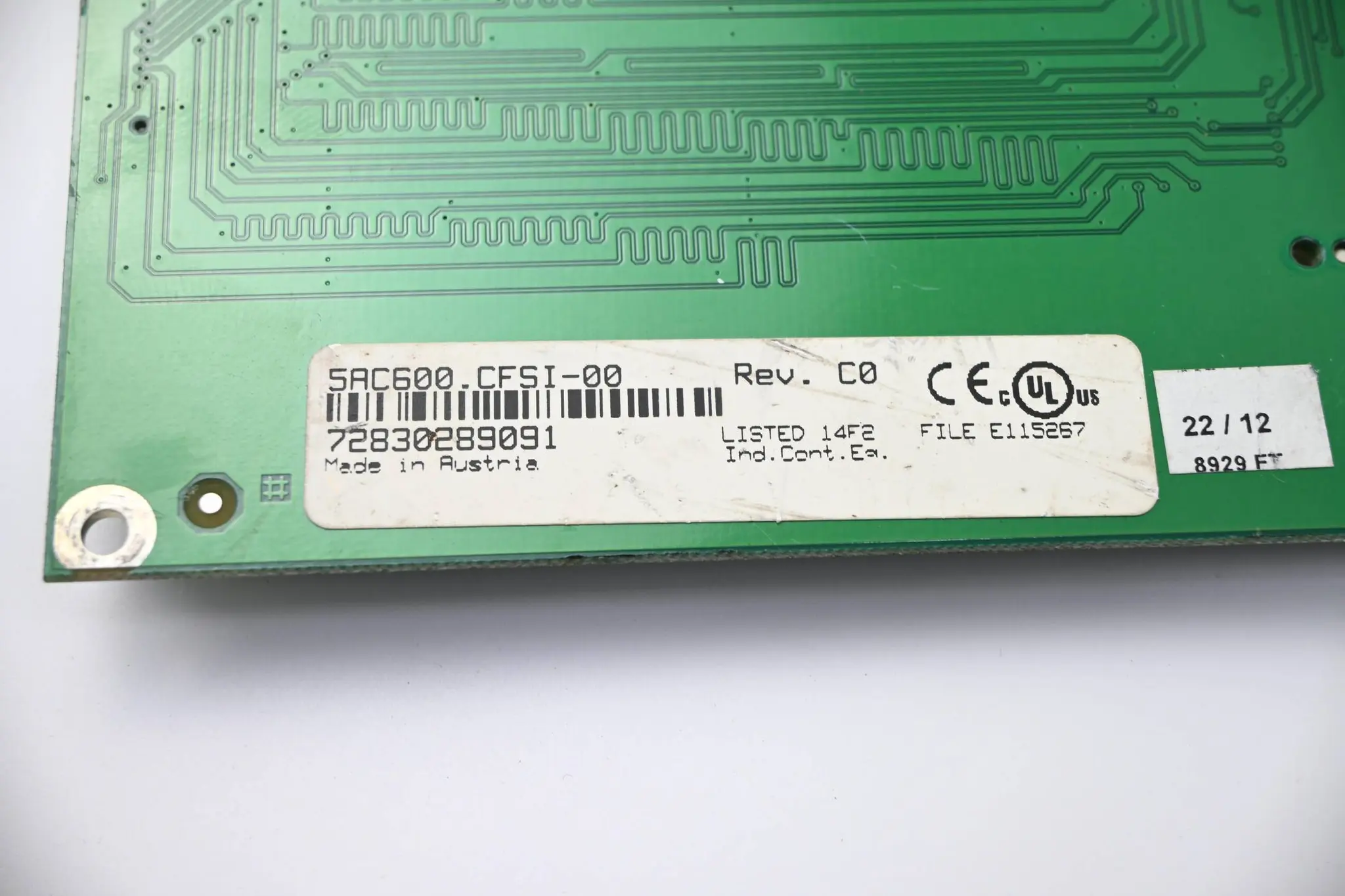 Produktfoto 1 von B&R Automation CF-Karten Einschub 5AC600.CFSI-00 Rev. C0