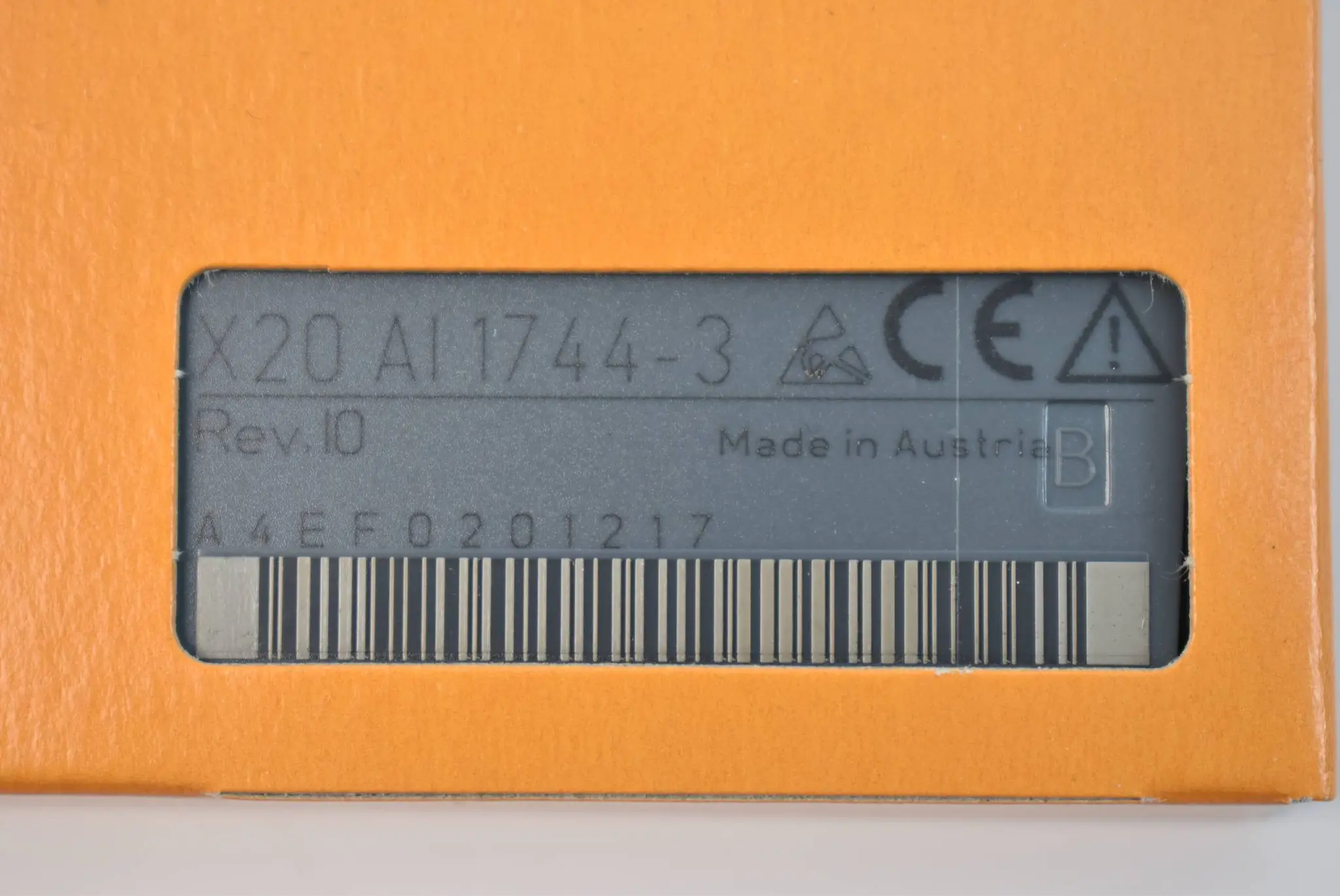 Produktfoto 1 von B&R automation analoges Eingangsmodul X20 AI 1744-3 ( X20AI1744-3 ) Rev. I0