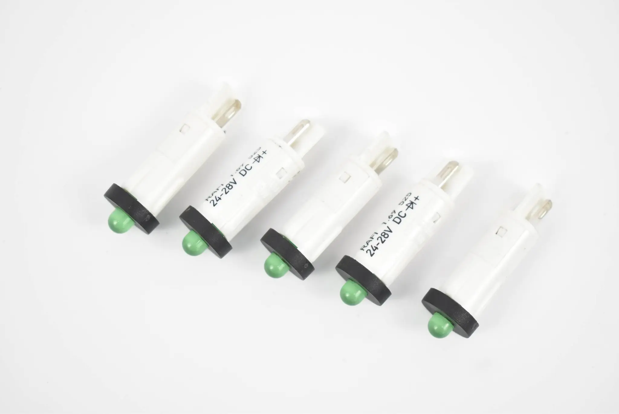 Produktfoto 1 von Signalleuchte grün RAFI 1.69 525 ( 24-28VDC ) VE 5 Stück