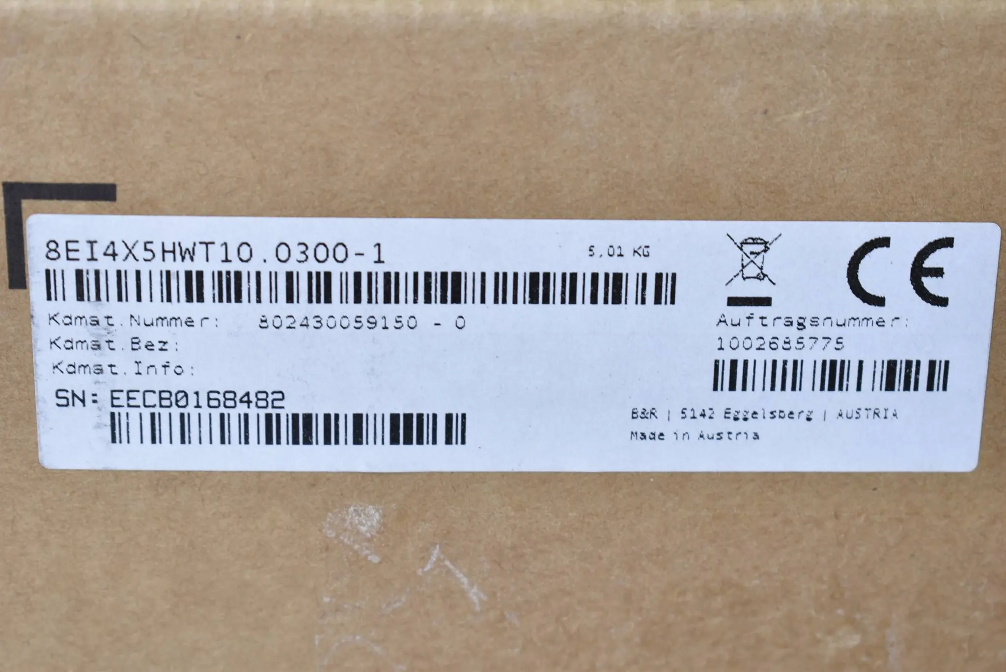 Produktfoto 1 von B&R automation Acopos P3 Servoverstäker 200-480VAC 8EI4X5HWT10.0300-1