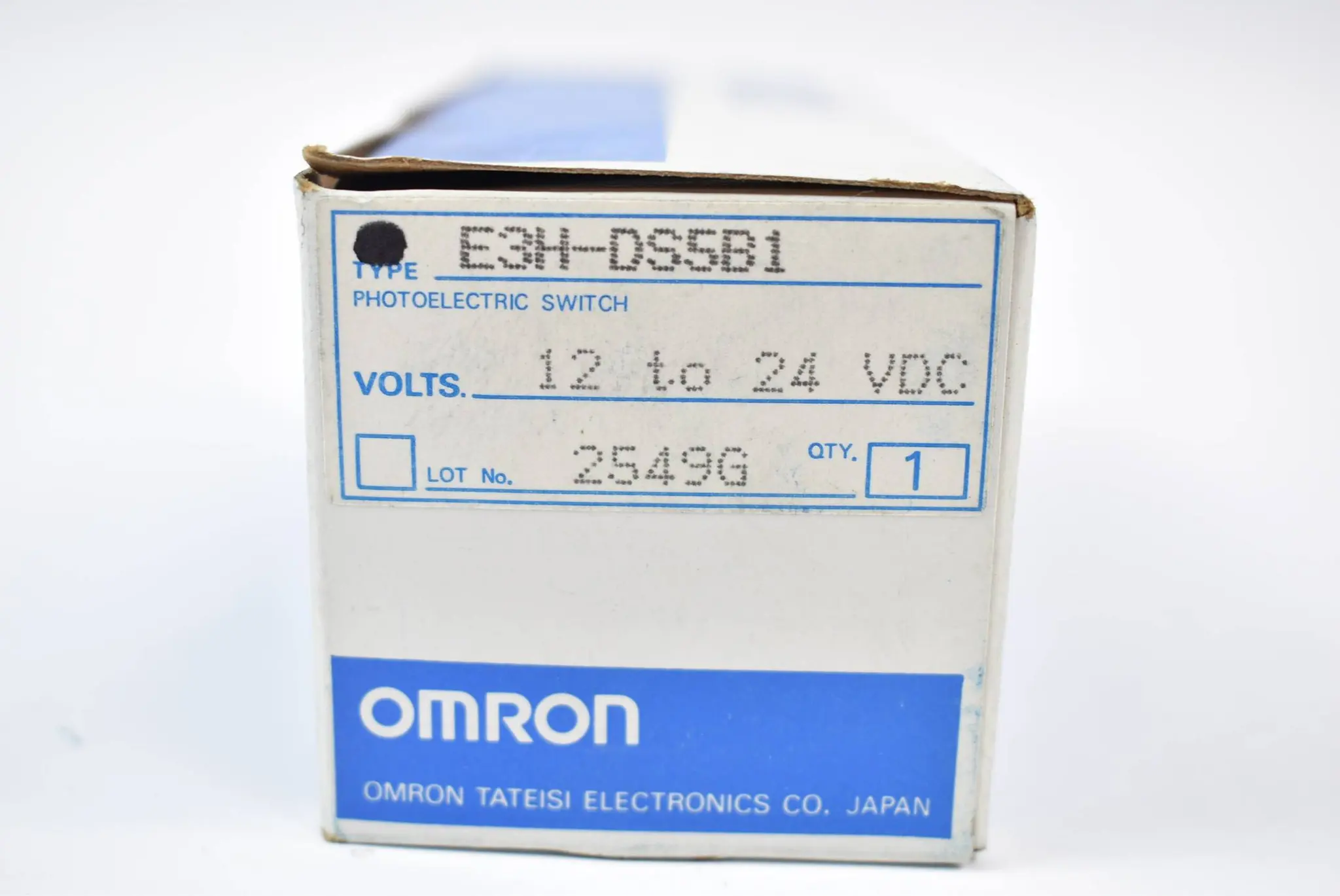 Produktfoto 1 von Omron Photoelectric Switch Fotoelektrischer Schalter 12 - 24 VDC ( E3H-DS5B1 )