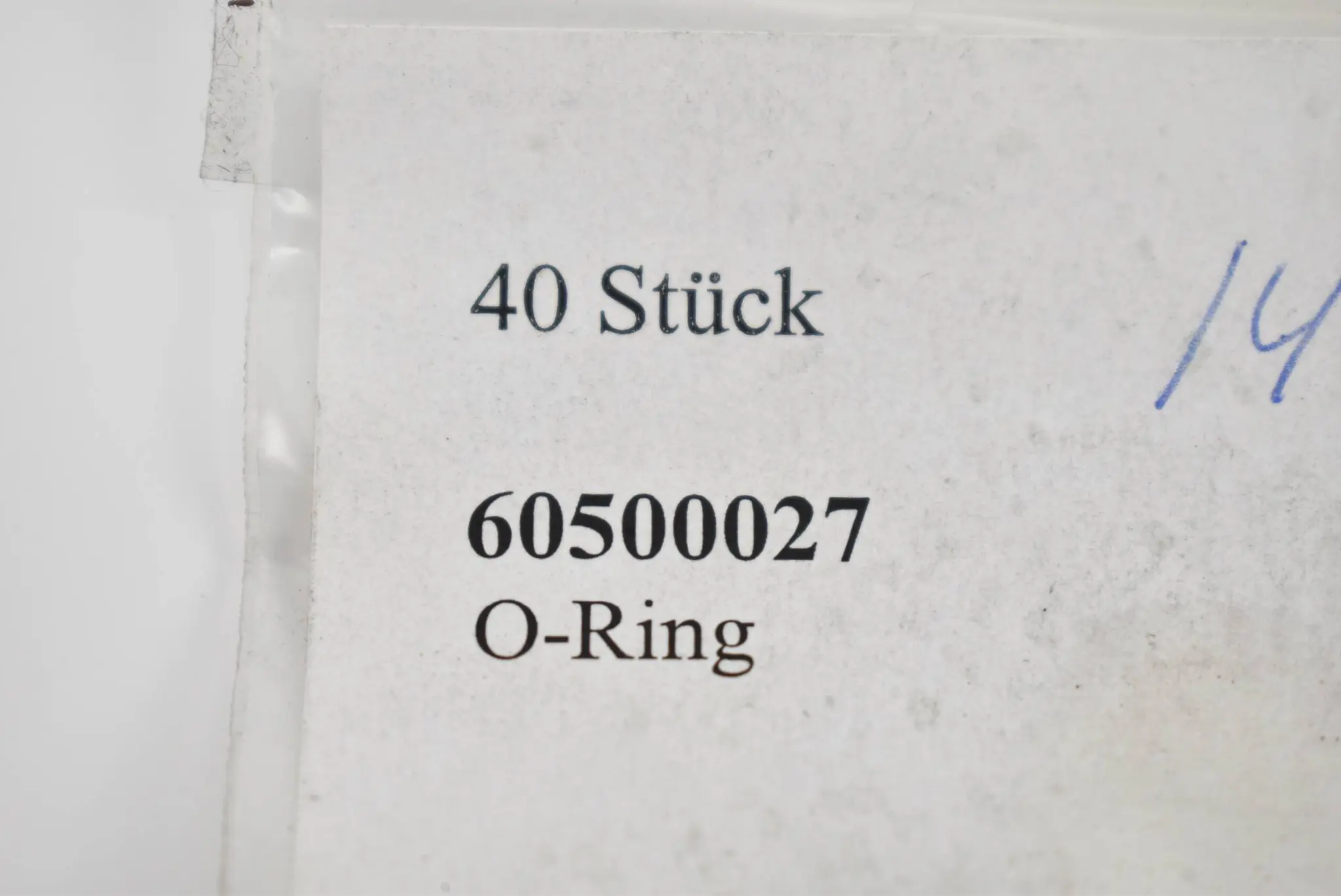 Produktfoto 1 von O-Ringe 60500027 ( VE 40 Stück )