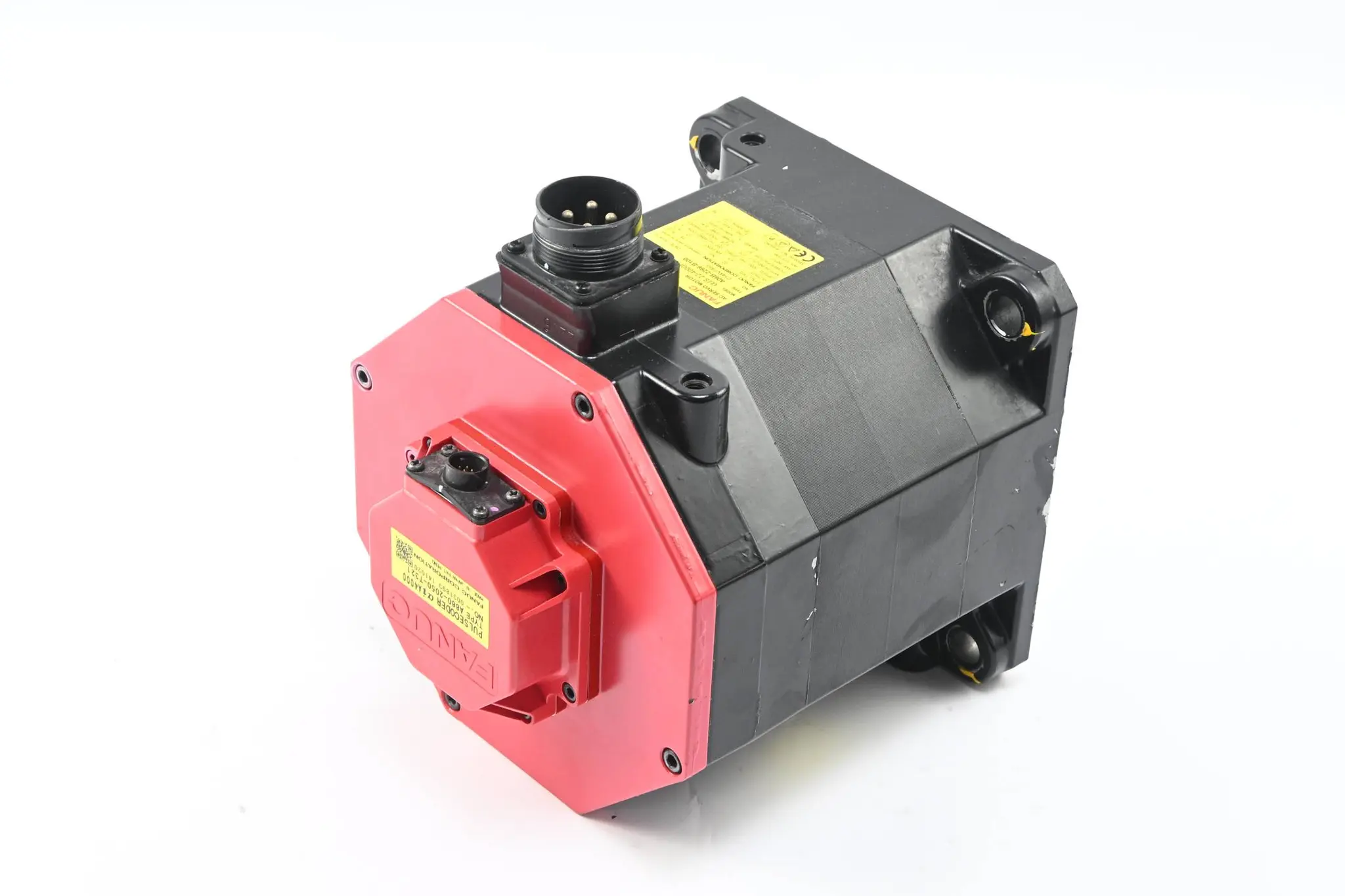 Produktfoto 1 von Fanuc AC-Servomotor A06B-2266-B100 inkl. Drehgeber A860-2050-T321