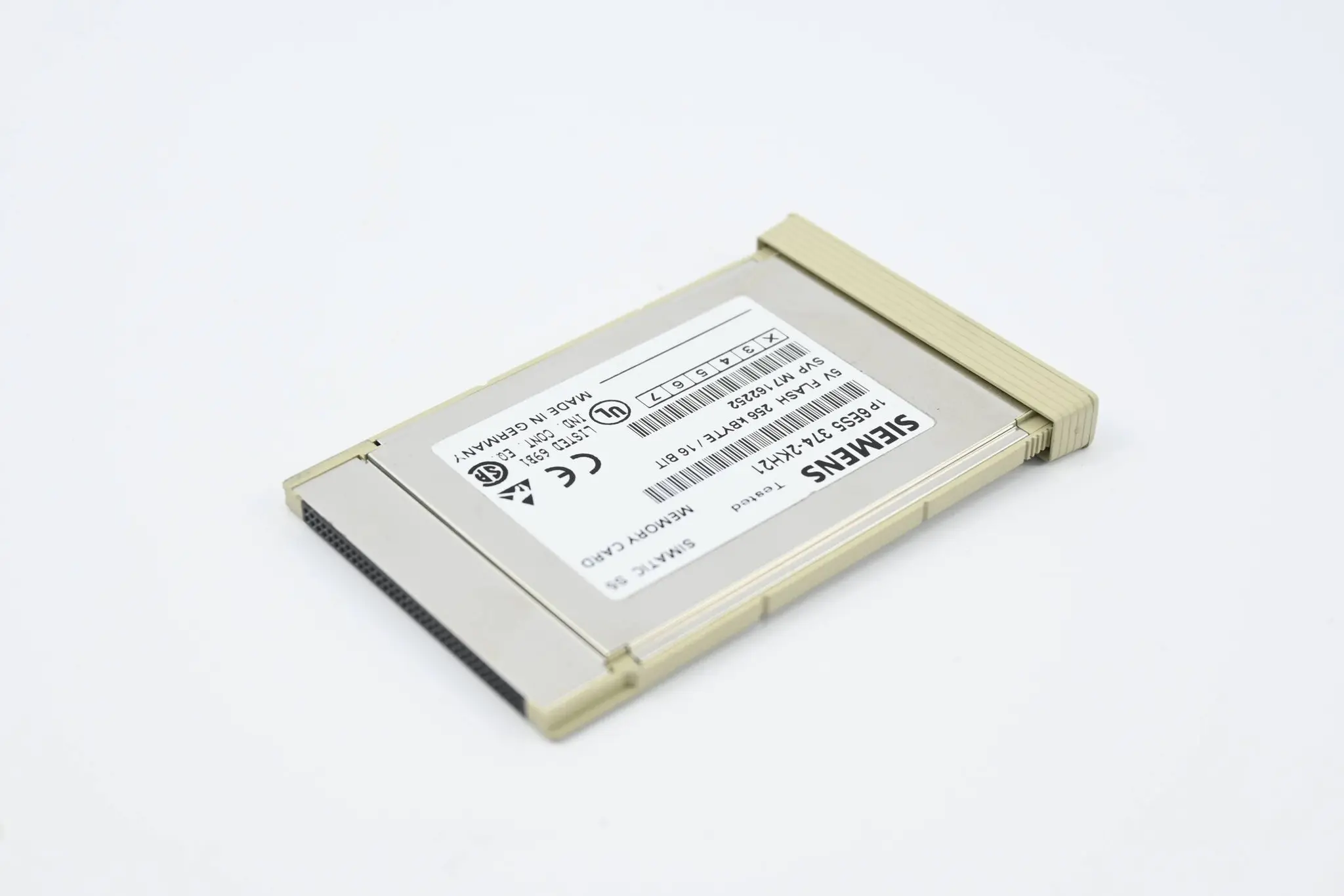 Produktfoto 1 von Siemens Simatic S5 Memory Card 256kB 6ES5374-2KH21 ( 6ES5 374-2KH21 )