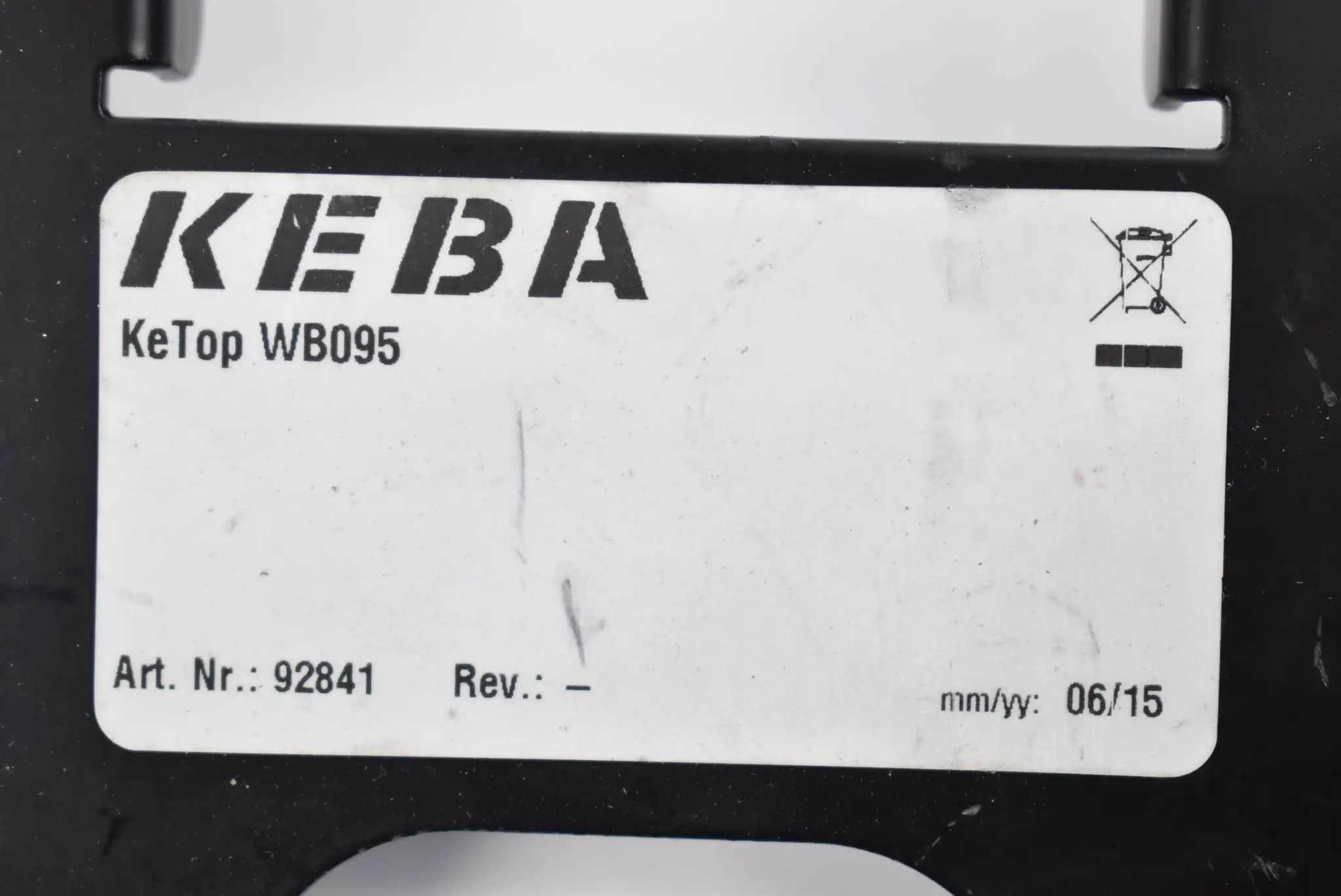 Produktfoto 1 von Keba Wandhalterung KeTop WB095 ( 92841 )