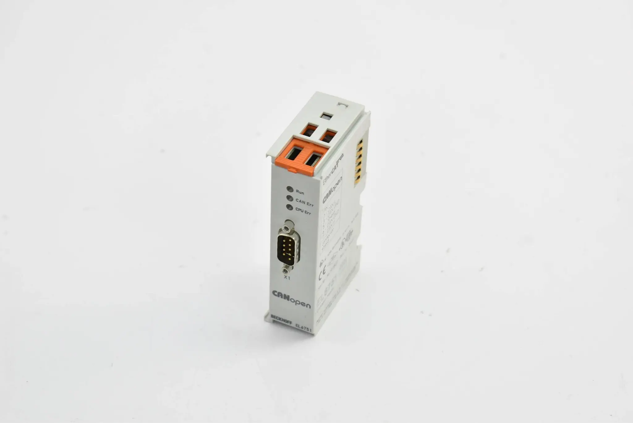 Produktfoto 1 von Beckhoff EtherCAT-Klemme CANopen Master EL6751 ( EL6751 )