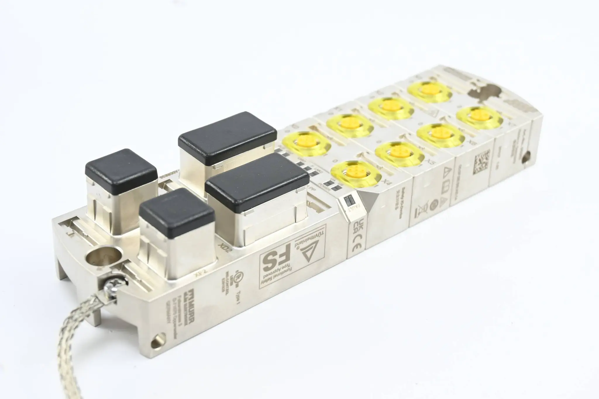 Produktfoto 1 von Murr Elektronik Kompaktmodul MVK-MPNIO F DI8/4 F DO4 PP ( 55563 )
