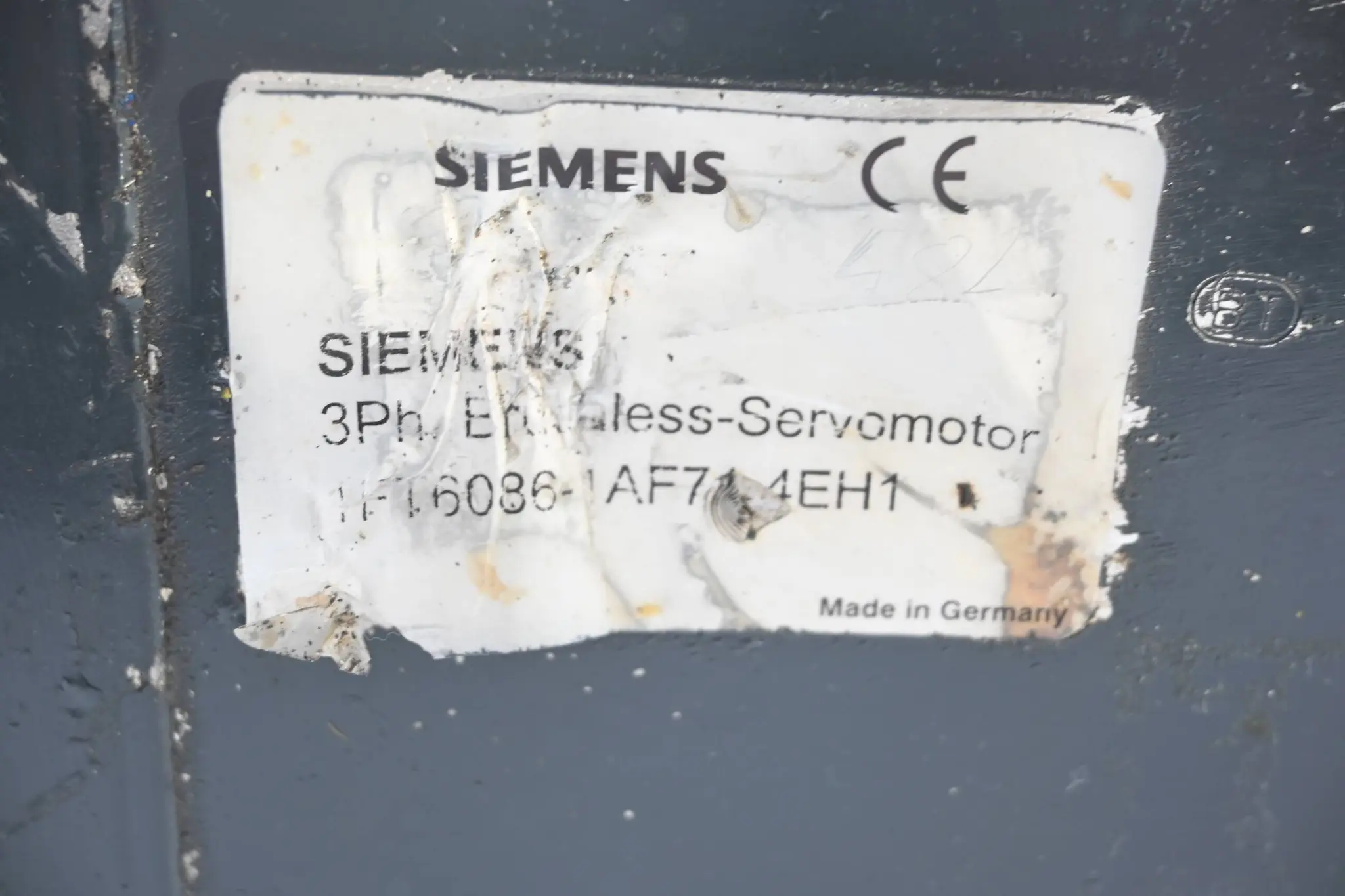 Produktfoto 1 von Siemens Simotics S Synchronservomotor 1FT6086-1AF71-4EH1 ( 1FT6 086-1AF71-4EH1 )