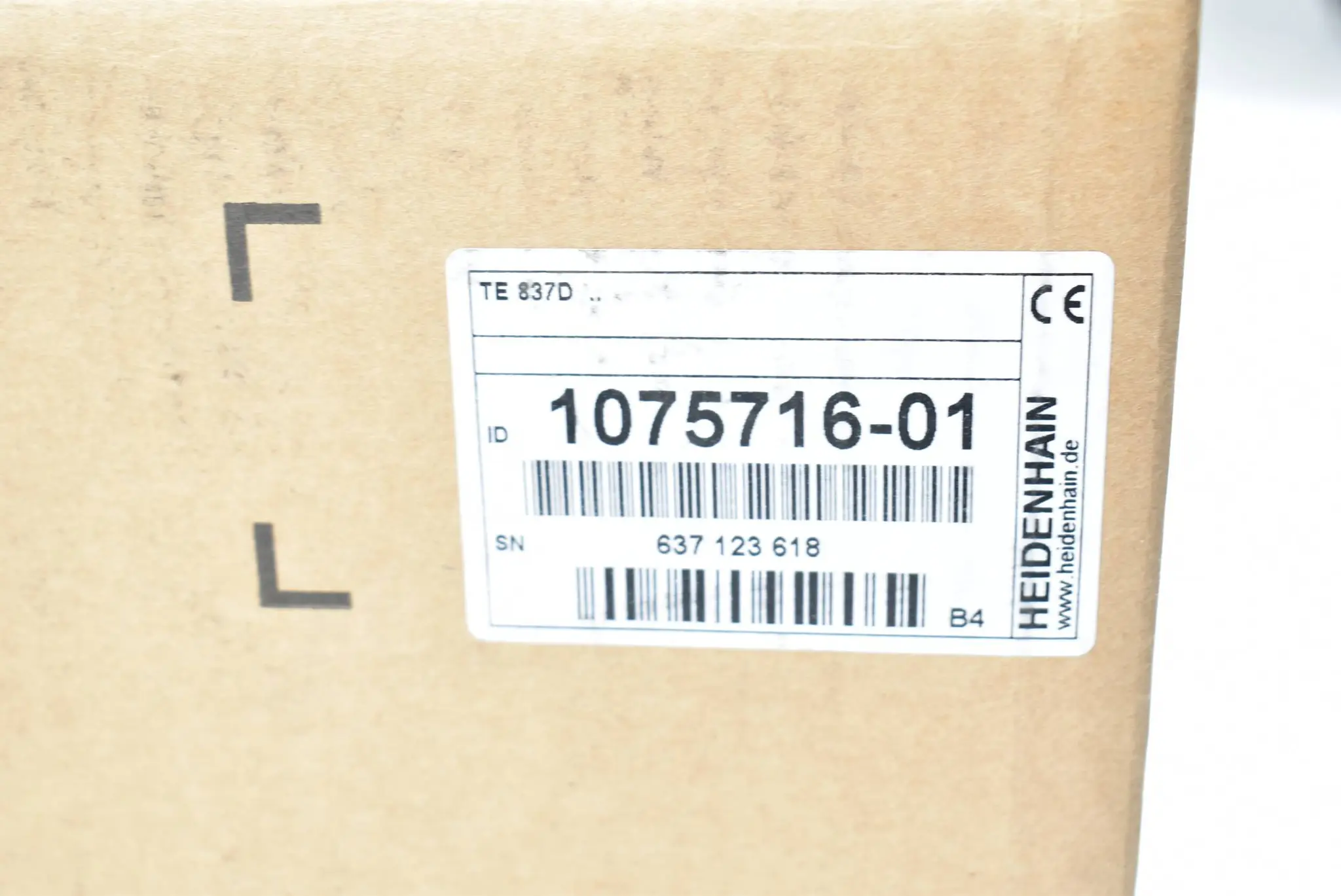 Produktfoto 1 von Heidenhain Tastatureinheit TE 837D ( 1075716-01 ) Ver. B4