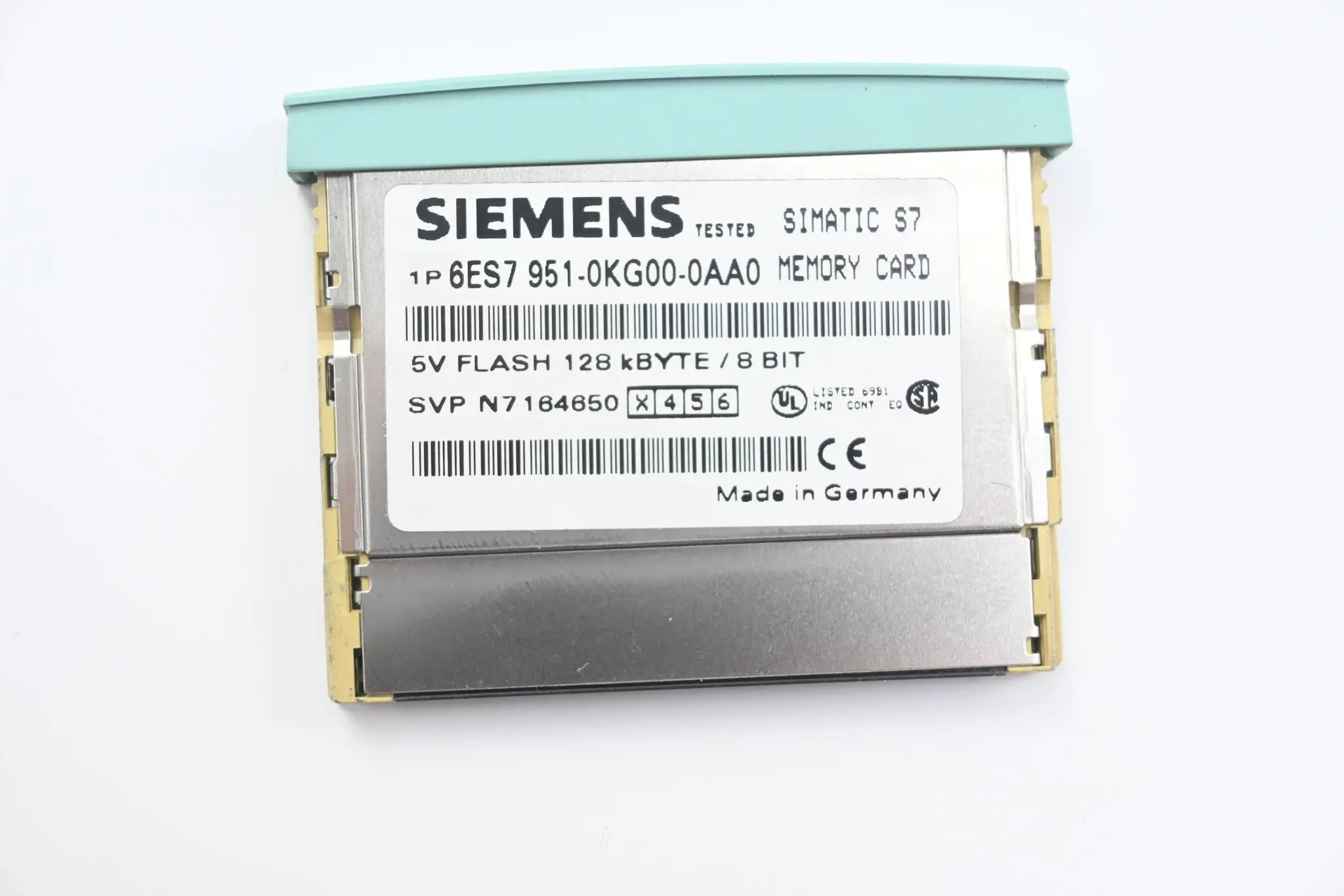 Produktfoto 1 von Siemens Simatic S7 Memory Card 6ES7951-0KG00-0AA0 ( 6ES7 951-0KG00-0AA0 )