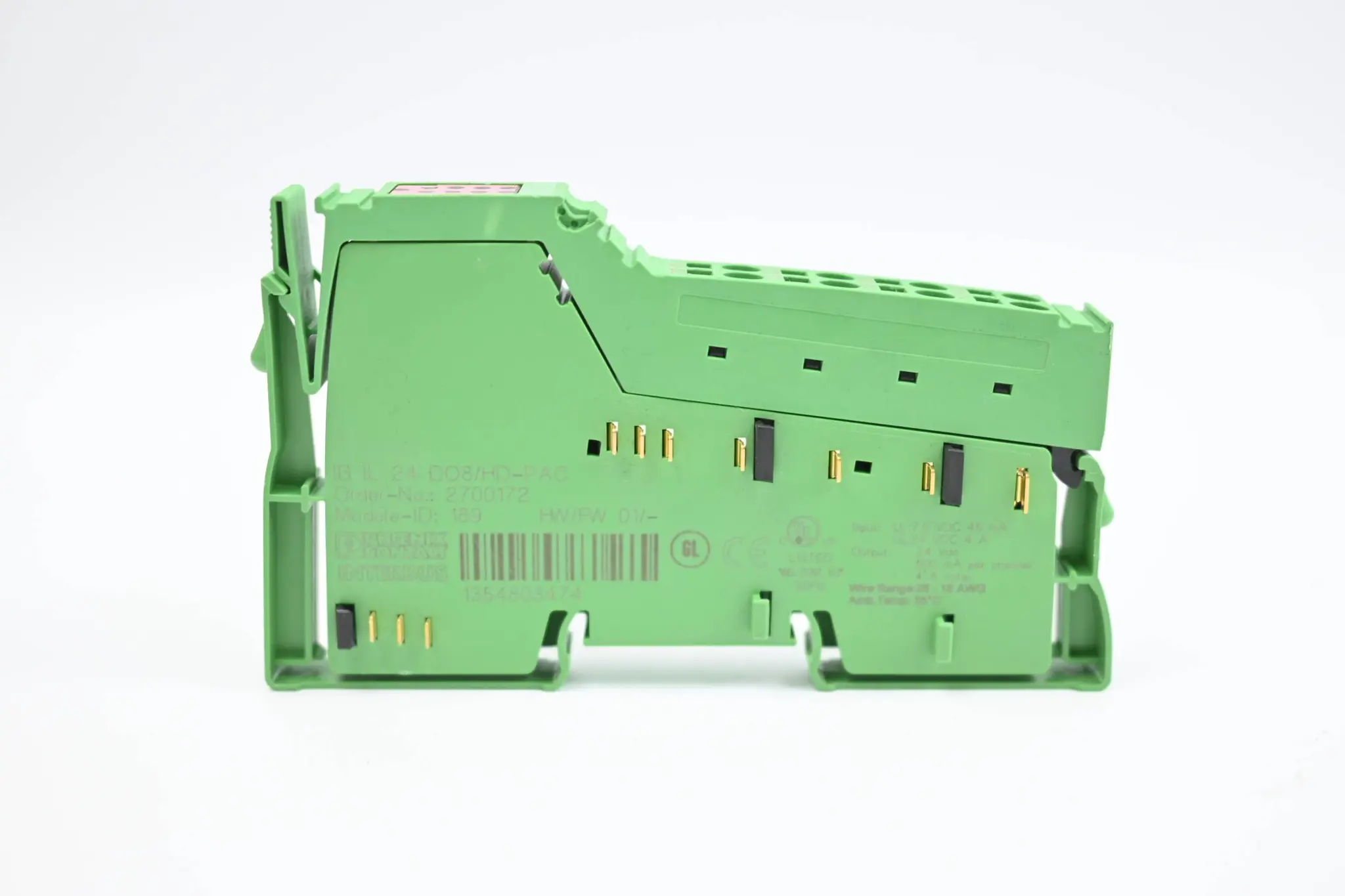 Produktfoto 1 von Phoenix Contact Digitalmodul IB IL 24 DQ8/HD-PAC ( 2700172 )