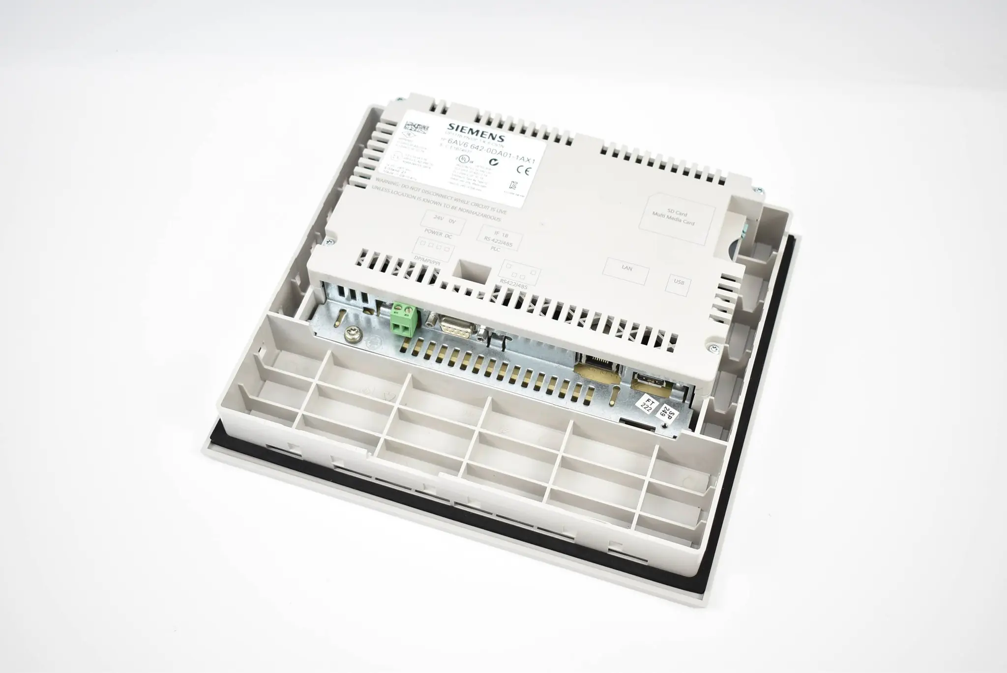 Produktfoto 1 von Siemens Simatic Panel OP 177B PN/DP 6AV6642-0DA01-1AX1 ( 6AV6 642-0DA01-1AX1 ) E21