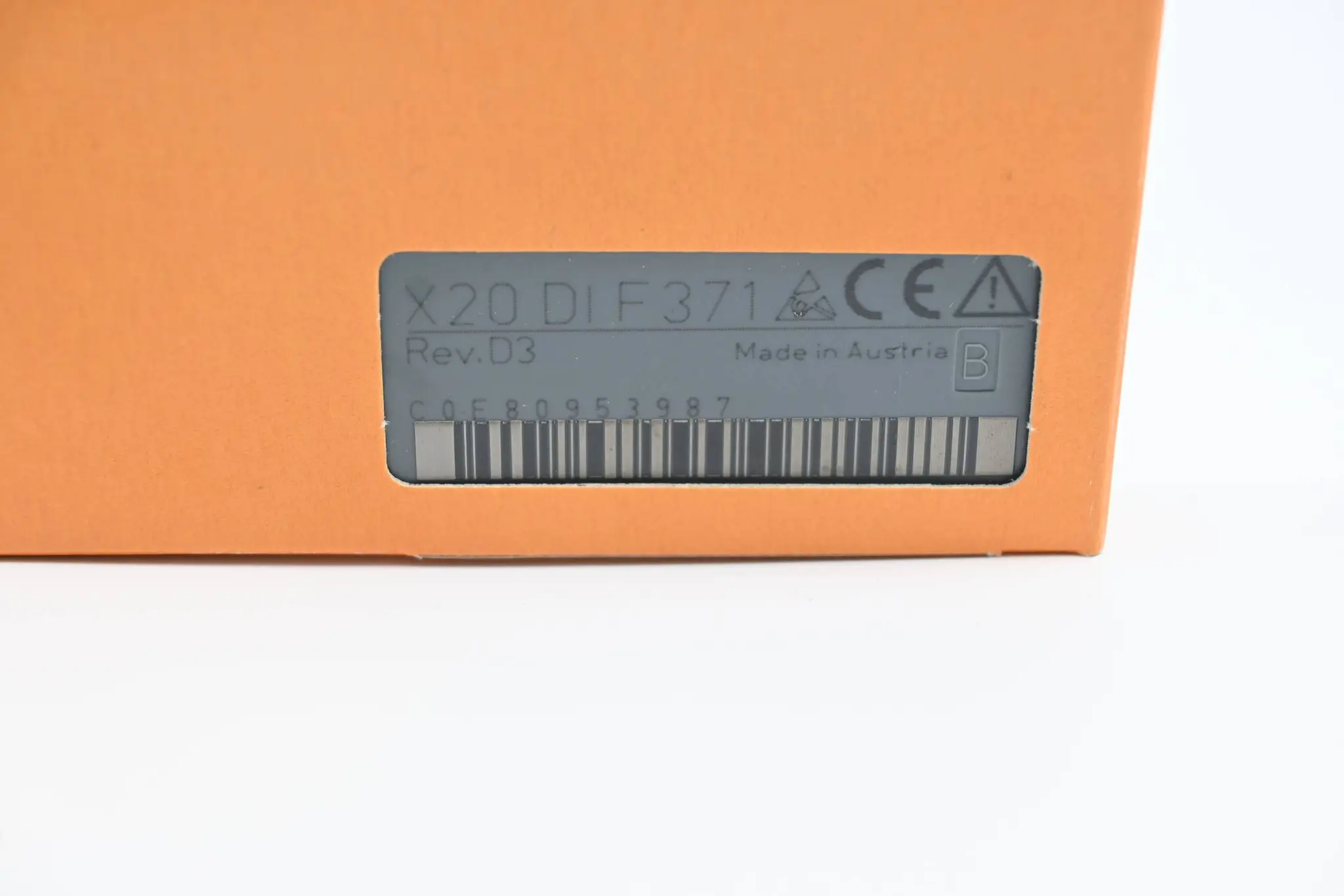 Produktfoto 1 von B&R Automation digitales Eingangsmodul 24VDC X20 DI F371 ( X20DIF371 ) Rev. D3