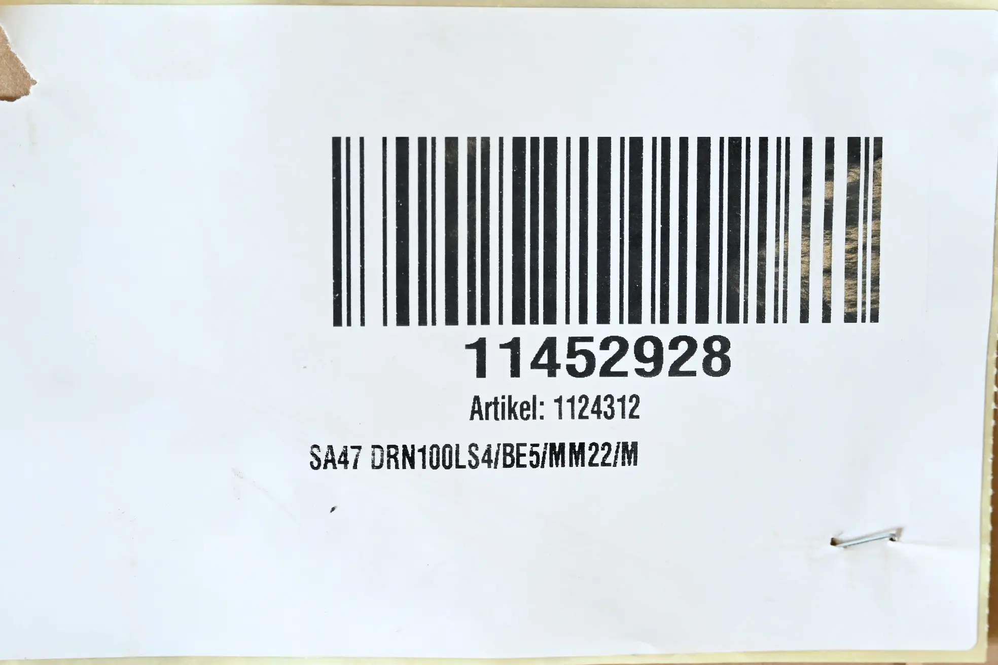 Produktfoto 1 von SEW Getriebemotor SA47 DRN100LS4/BE5/MM22/MO ( SA47DRN100LS4/BE5/MM22/MO )