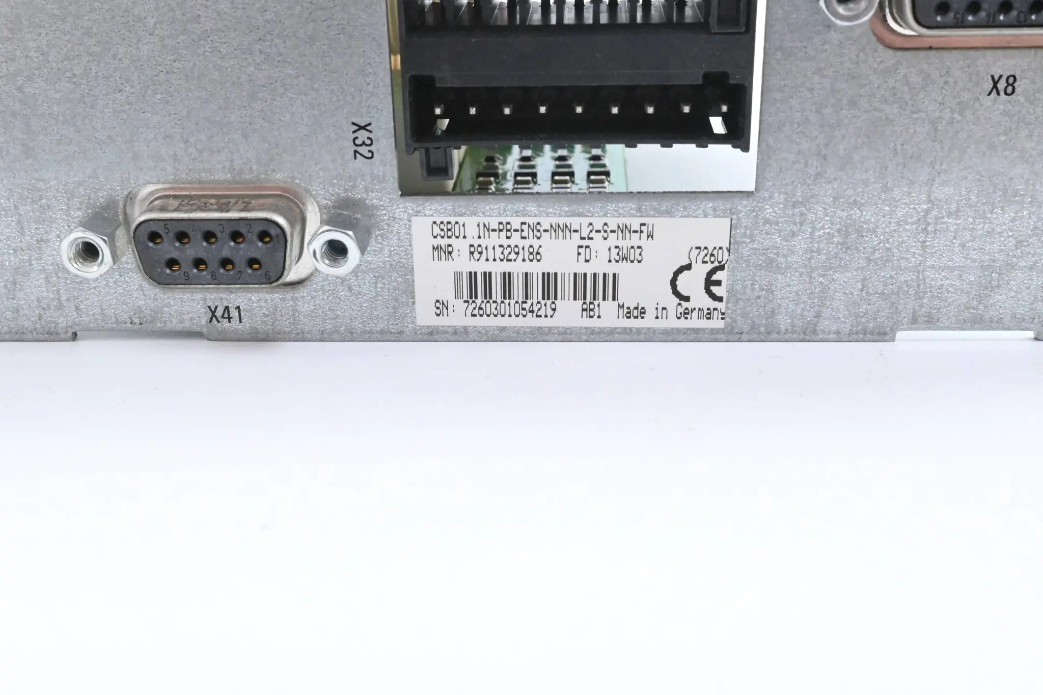 Produktfoto 1 von Rexroth Profi Bus CSB01.1N-PB-ENS-NNN-L2-S-NN-FW ( R911329186 ) FD: 13W03