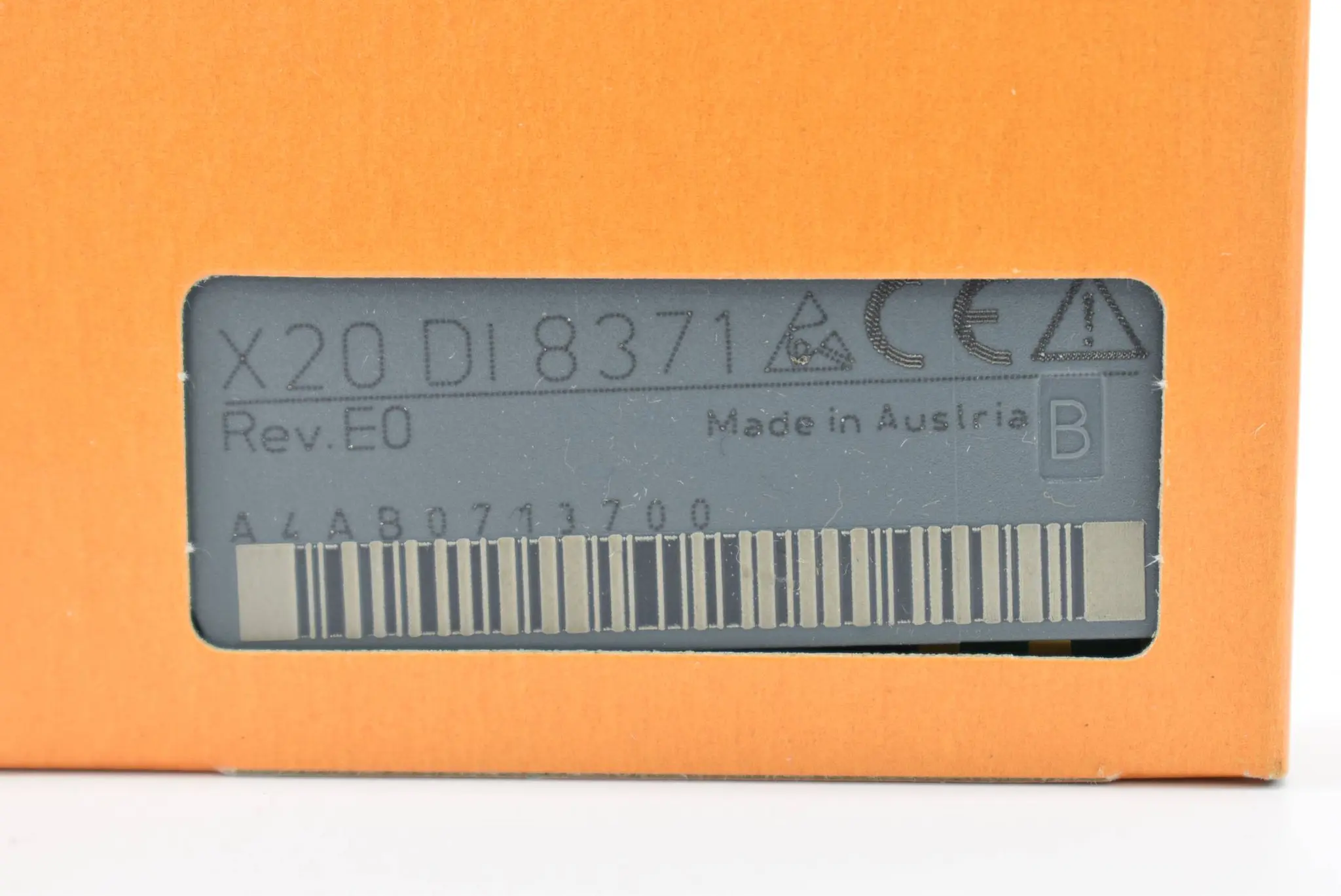 Produktfoto 1 von B&R automation digitales Eingangsmodul 24VDC X20DI8371 ( X20 DI 8371 ) Rev. E0