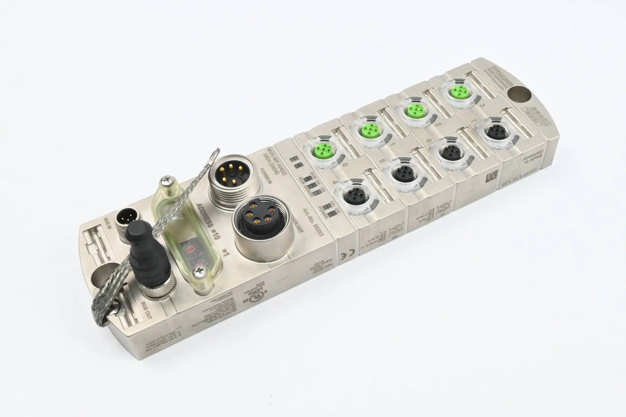 Produktfoto 1 von Murr Elektronik MVK-MP AI4MVK E/A Kompaktmodul Metallausführung ( 55293 )