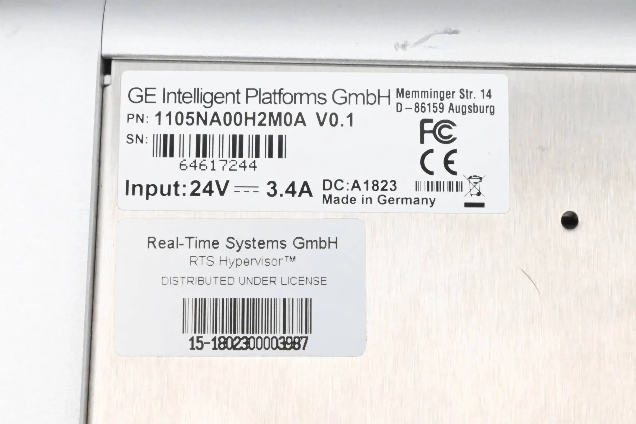 Produktfoto 1 von General Electric Industrie Computer 1105NA00H2M0A V0.1