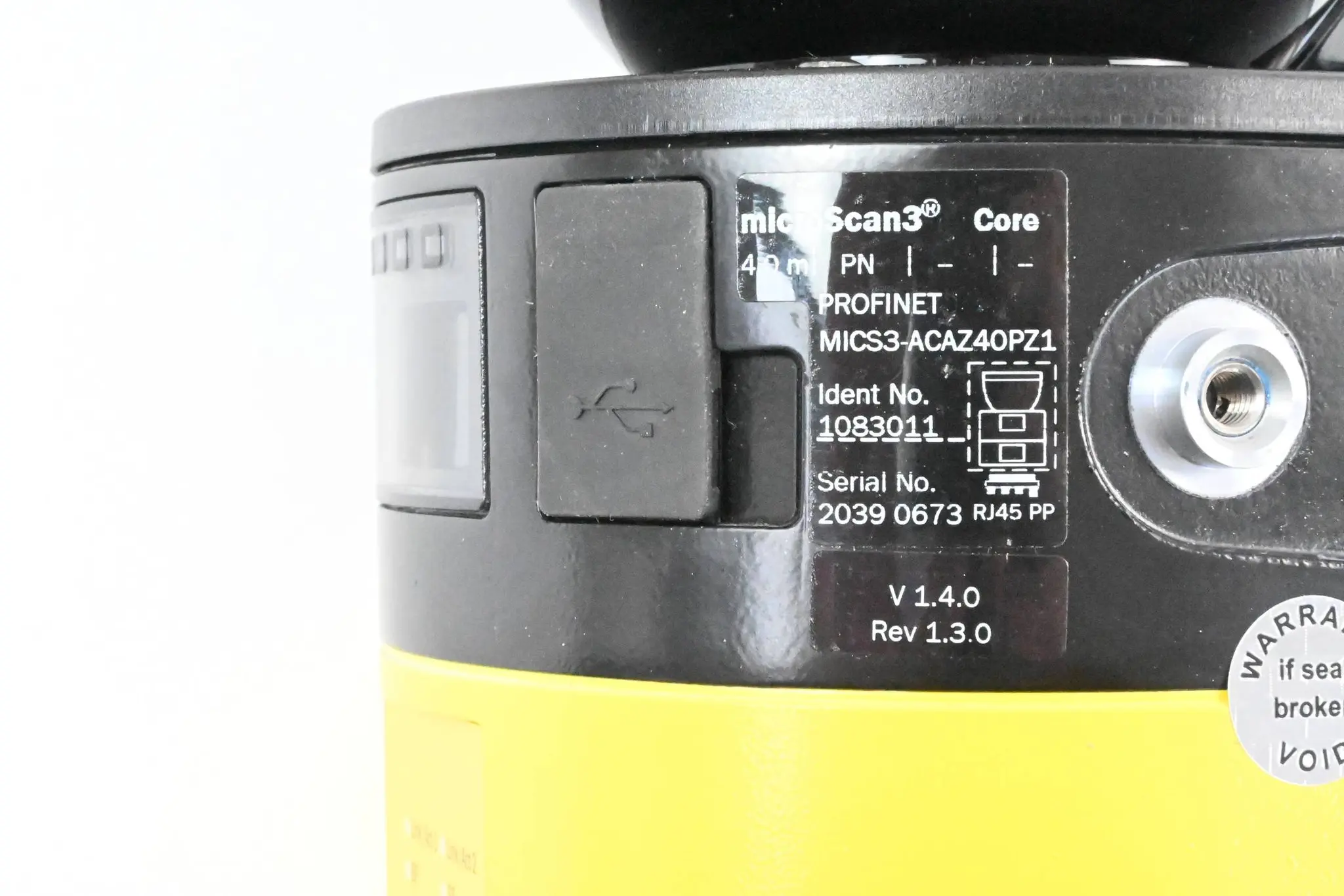 Produktfoto 1 von Sick Sicherheitsscanner MICS3-ACAZ40PZ1 (1083011 )