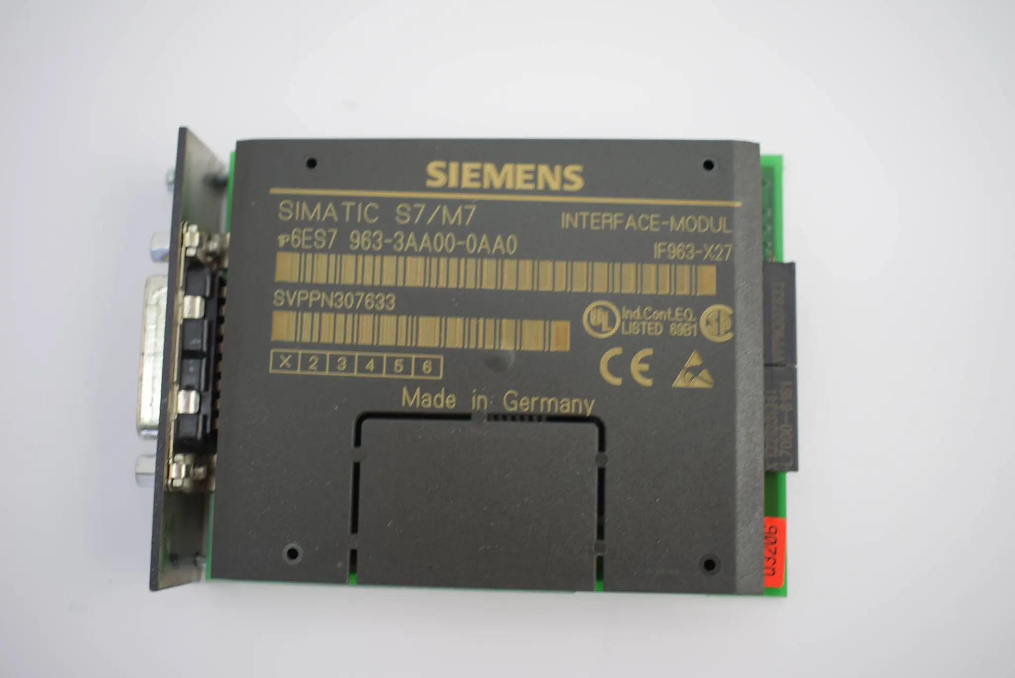 Produktfoto 1 von Siemens simatic S7/M7 6ES7 963-3AA00-0AA0 ( 6ES7963-3AA00-0AA0 )