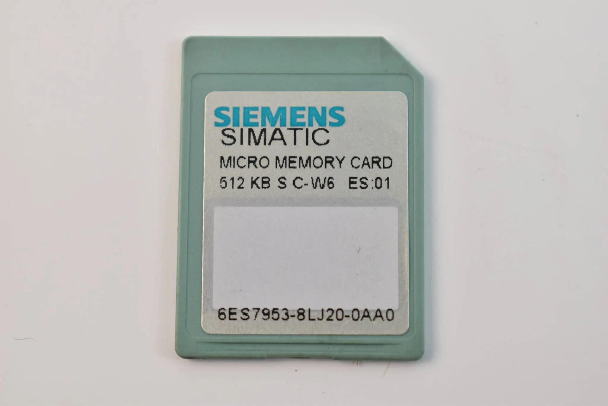 Produktfoto 1 von Siemens Simatic S7 Micro Memory Card 6ES7953-8LJ20-0AA0 ( 6ES7 953-8LJ20-0AA0 )