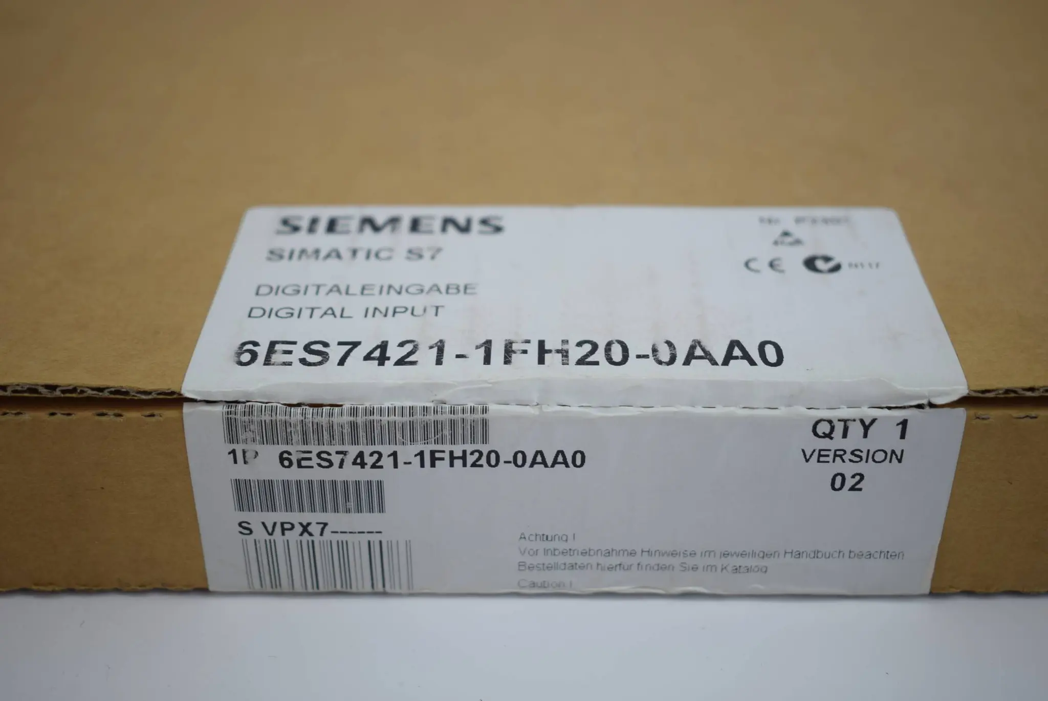 Produktfoto 1 von Siemens simatic S7-400 SM421 6ES7421-1FH20-0AA0 ( 6ES7 421-1FH20-0AA0 ) E2