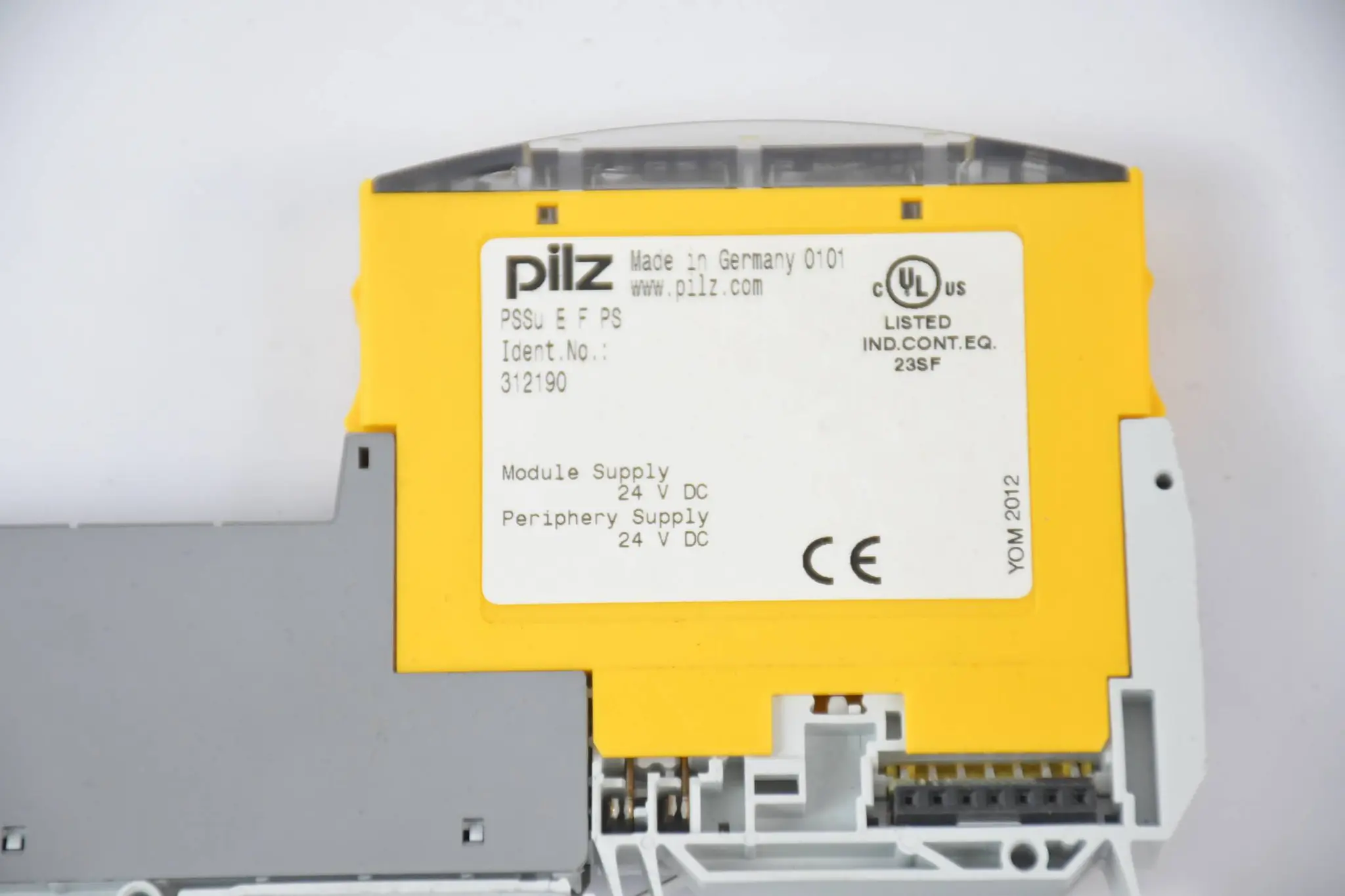 Produktfoto 1 von Pilz Pi 312653V 1.1 ( 187373 ) inkl.Elektronikmodul PSSu E F PS ( 312190 )