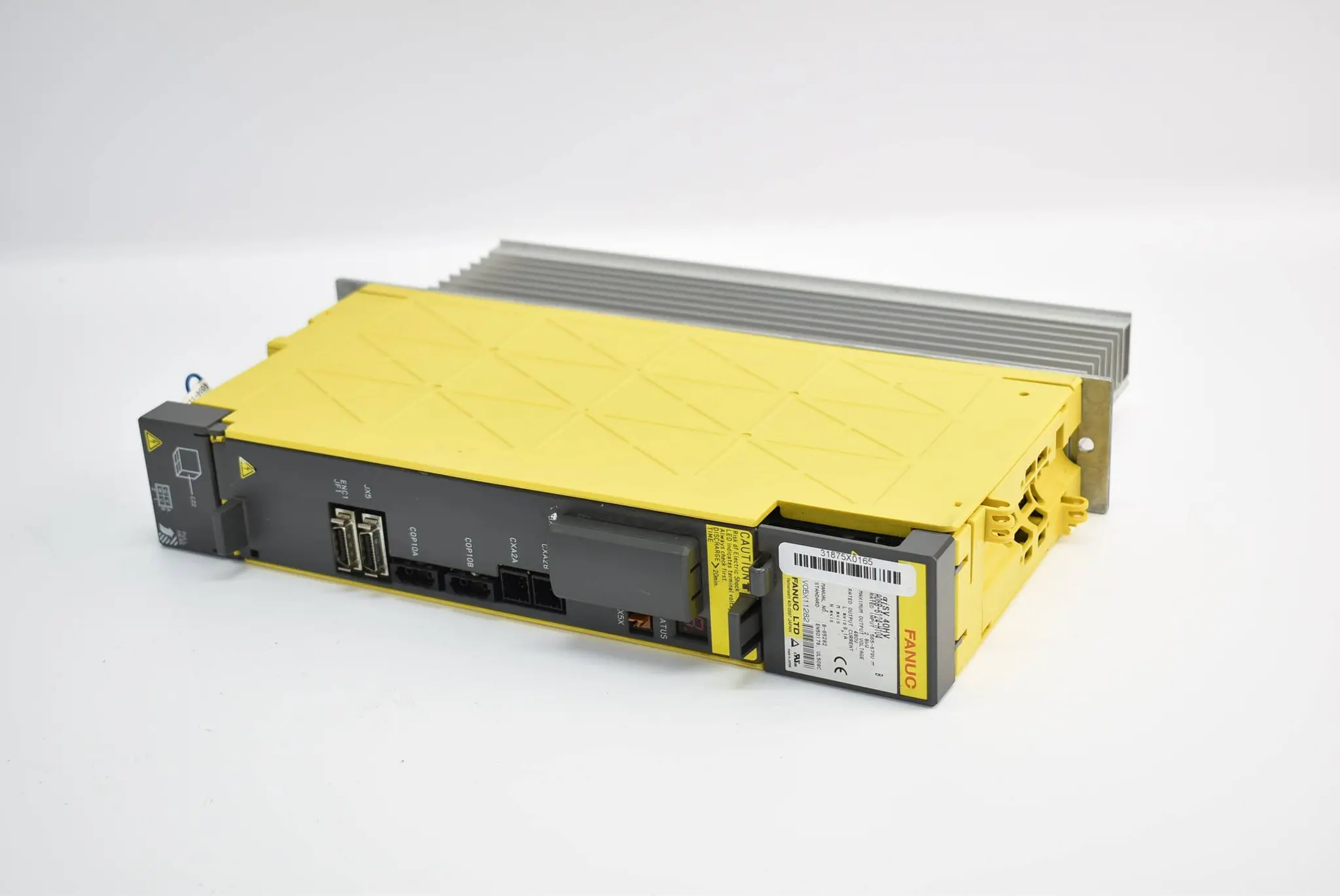 Produktfoto 1 von Fanuc Servo Amplifier aiSV 40HV A06B-6124-H104 Vers. B