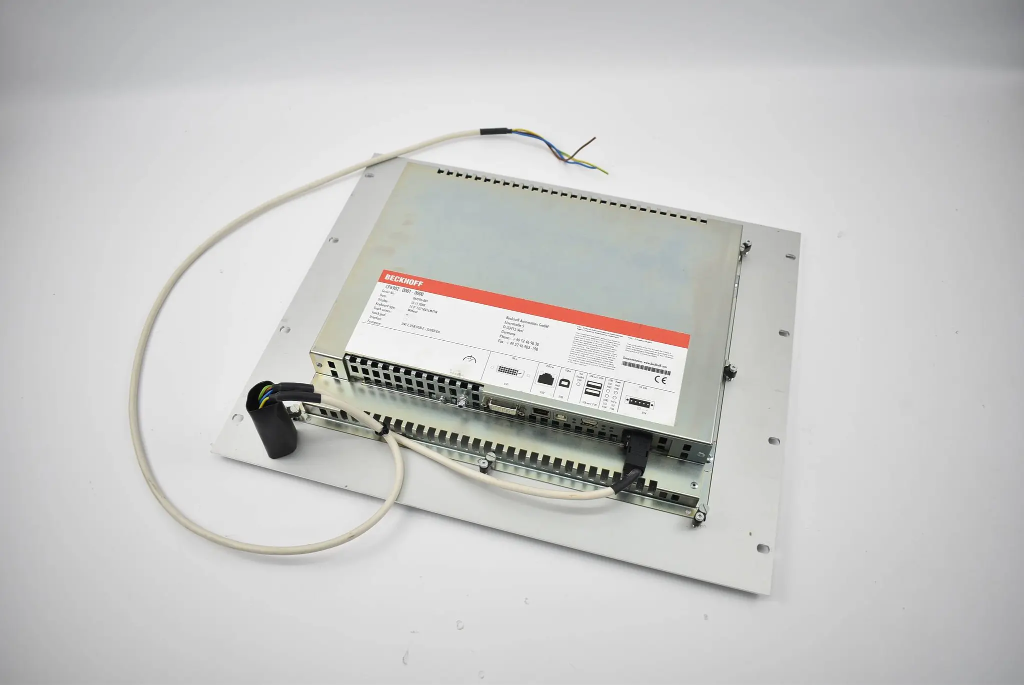Produktfoto 1 von Beckhoff Touchscreen CP6802-0001-0000 ( CP 6802-0001-0000 ) inkl. Rahmen