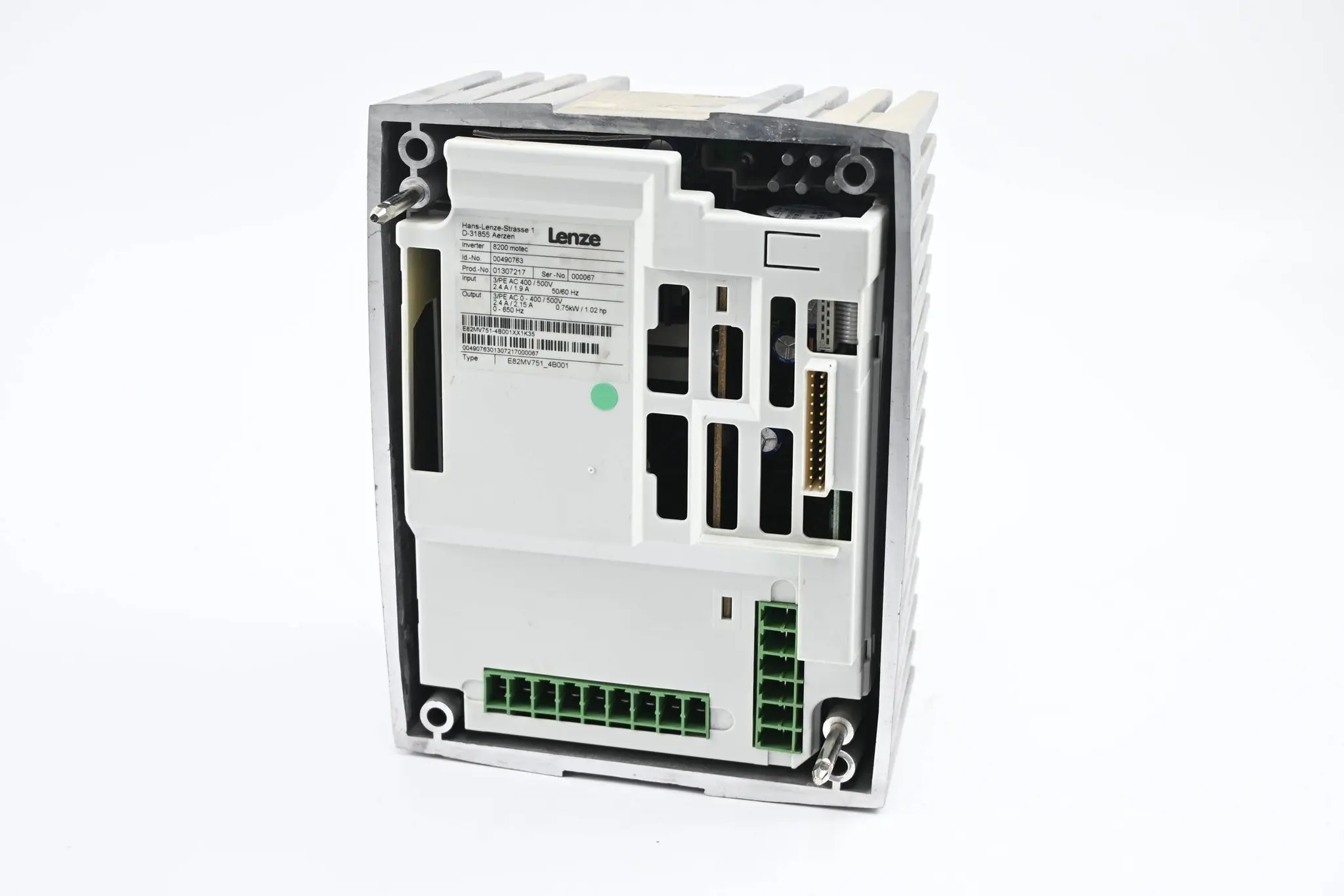 Produktfoto 1 von Lenze 8200 motec Frequenzumrichter E82MV751_4B001 ( 00490763 )