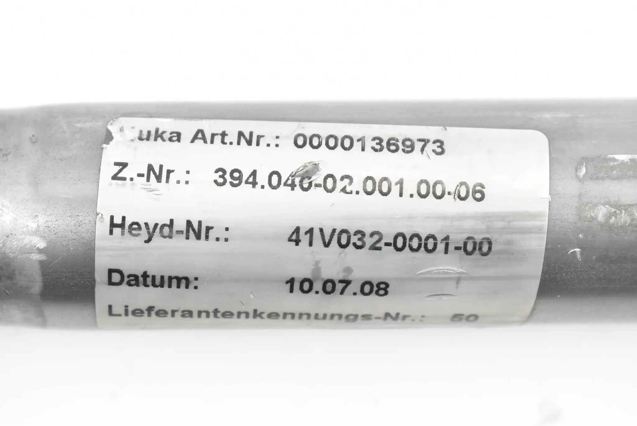 Produktfoto 1 von Kuka Getriebewelle 0000136973