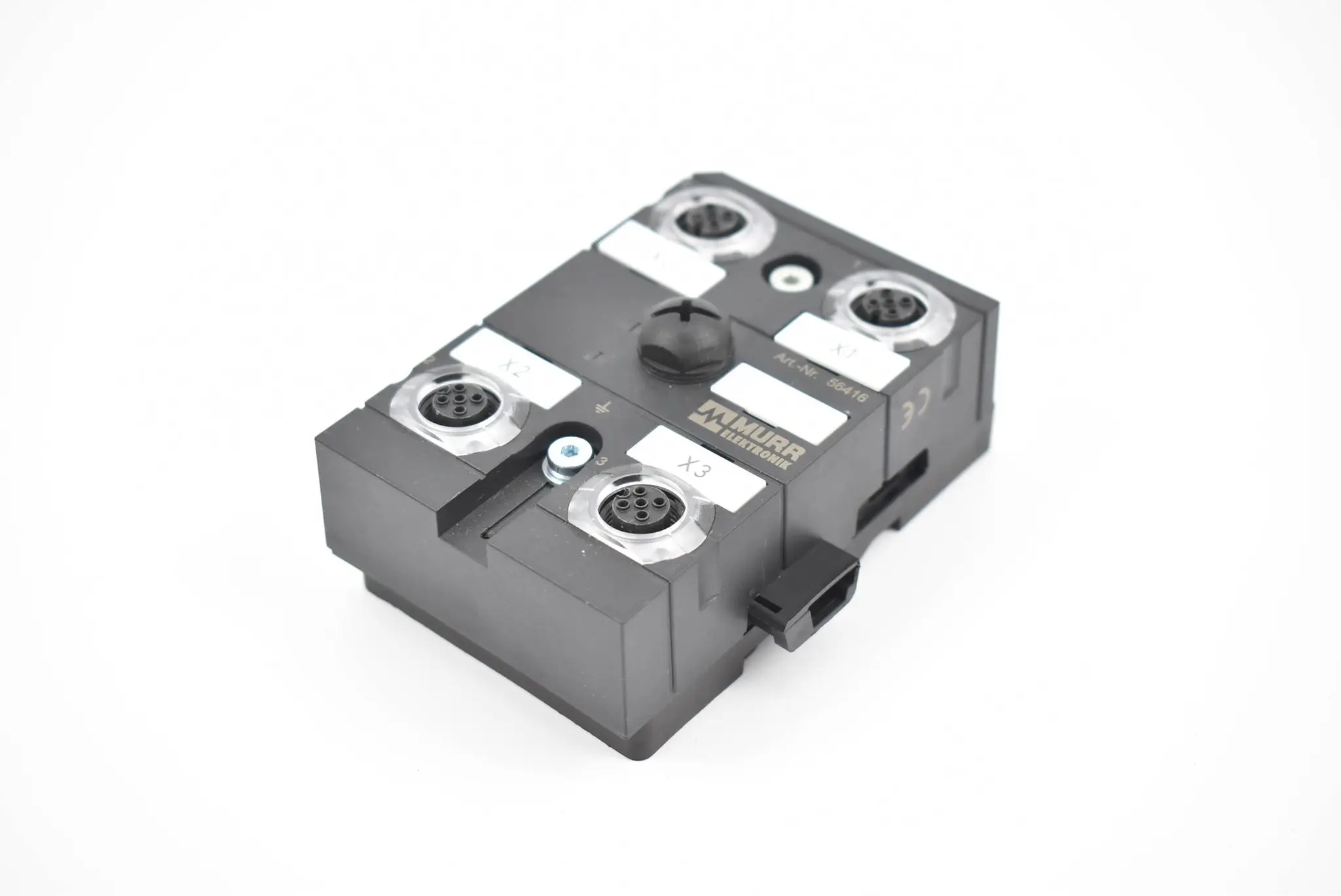 Produktfoto 1 von Murr Elektronik Passivverteiler MASI67 2xPwr 4xM12