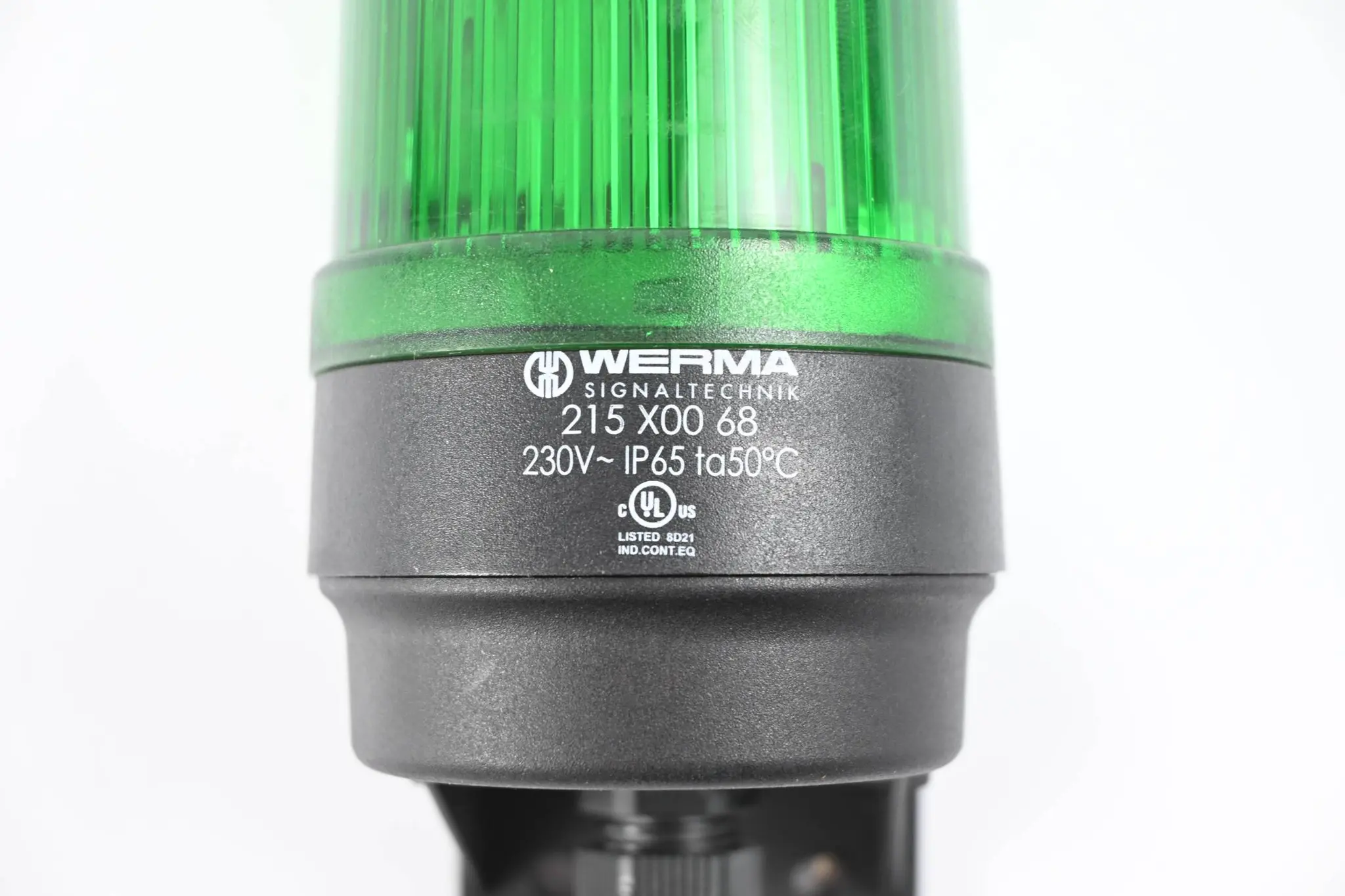Produktfoto 1 von Werma Signaltechnik Leuchte Grün 215 X00 68 ( 215X0068 ) 230V