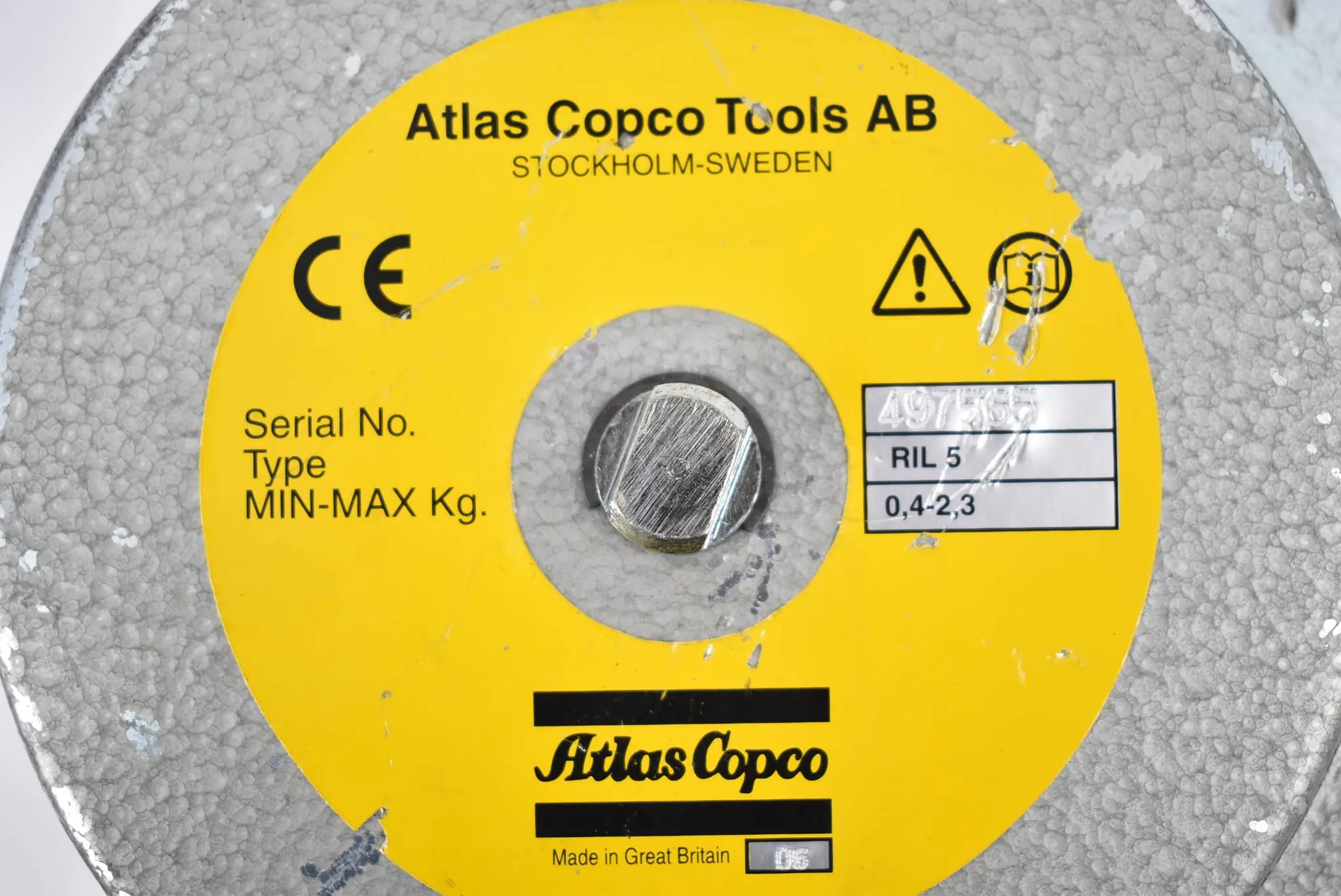 Produktfoto 1 von Atlas Copco Tools AB Werkzeugausgleich RIL 5 ( 0,4-2,3 kg )