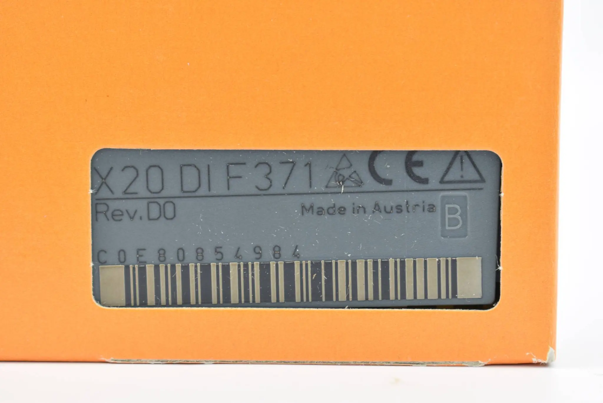 Produktfoto 1 von B&R automation digitales Eingangmodul 24 VDC X20 DI F371 ( X20DIF371 ) Rev. D0