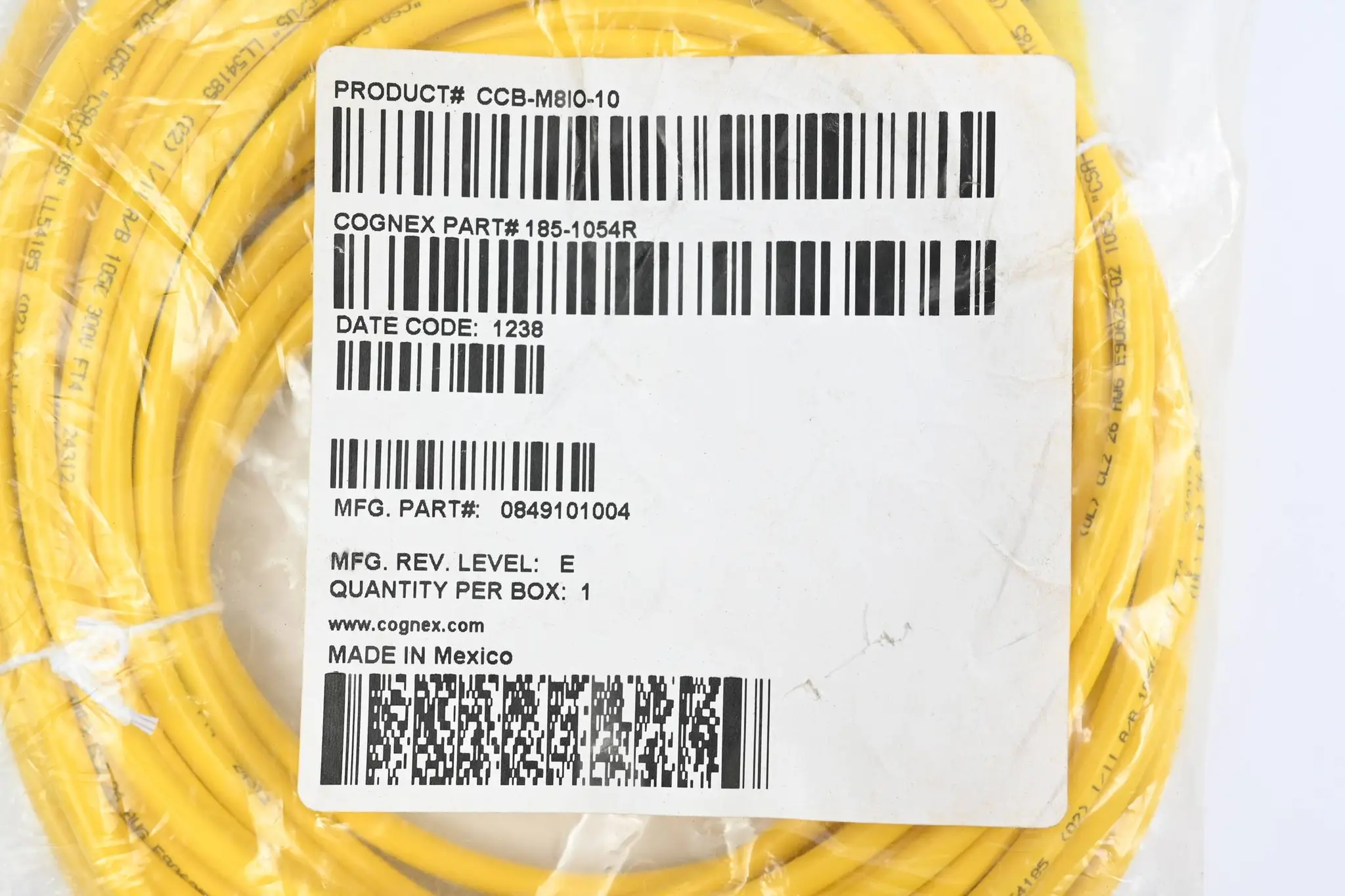 Produktfoto 1 von Cognex Micro Trigger/Strobe Kabel CCB-M8IO-10 ( 10m )