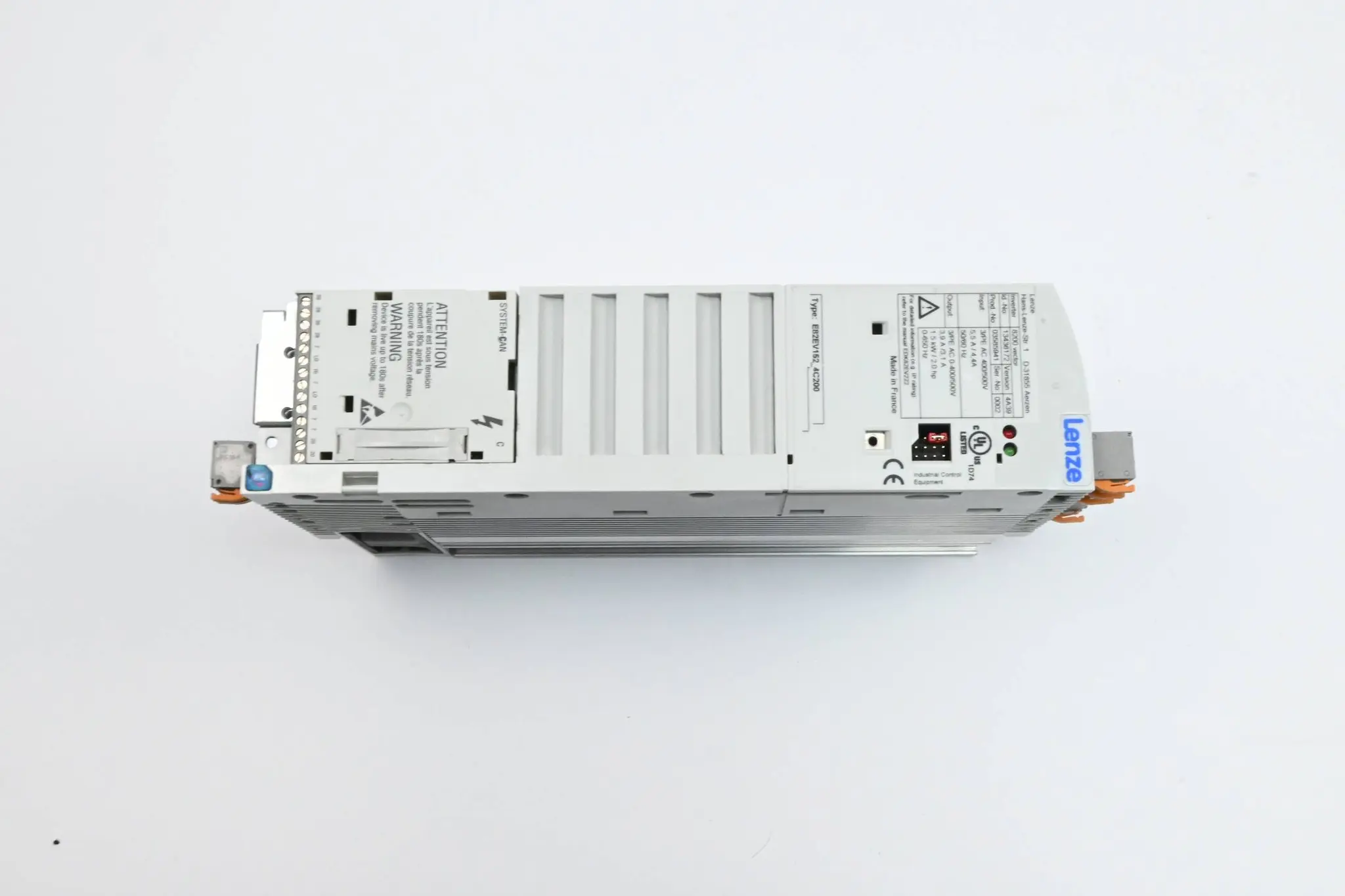 Produktfoto 1 von Lenze 8200 vector Frequenzumrichter E82EV152_4C200 ( E82EV1524C200 ) Ver. 4A39
