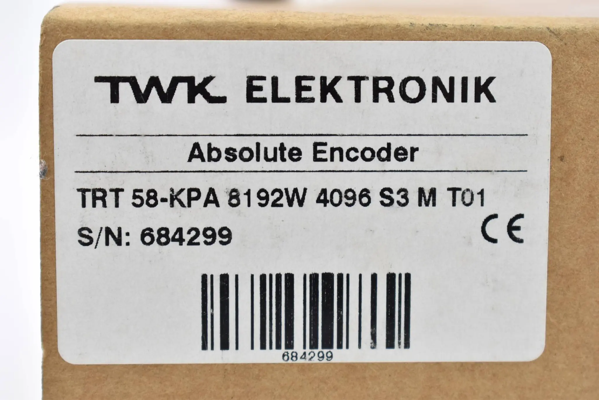 Produktfoto 1 von TWK elektronik absolute Encoder TRT 58-KPA 8192W 4096 S3 M T01